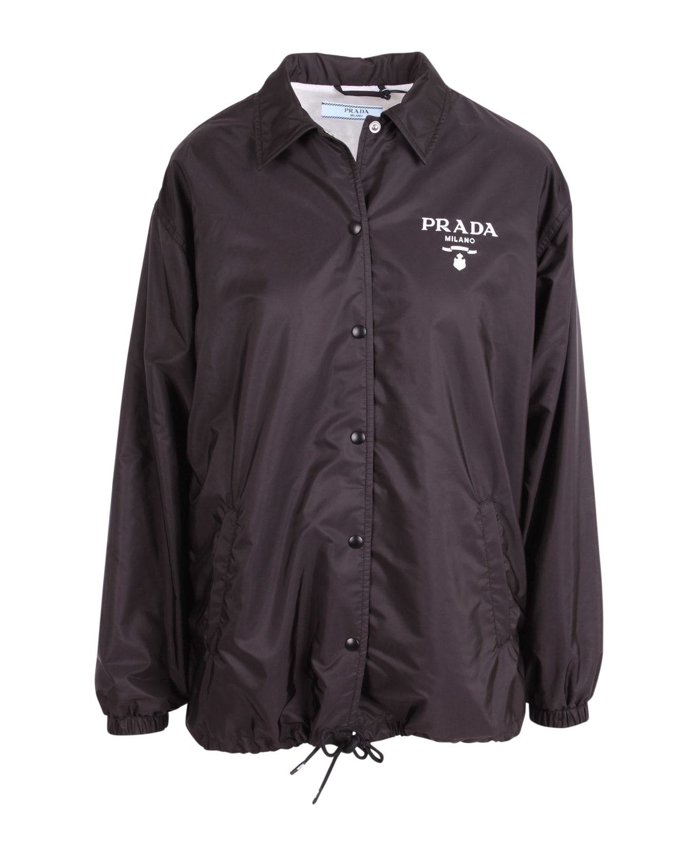 Prada 're-nylon' Logo Jacket - Black ジャケット