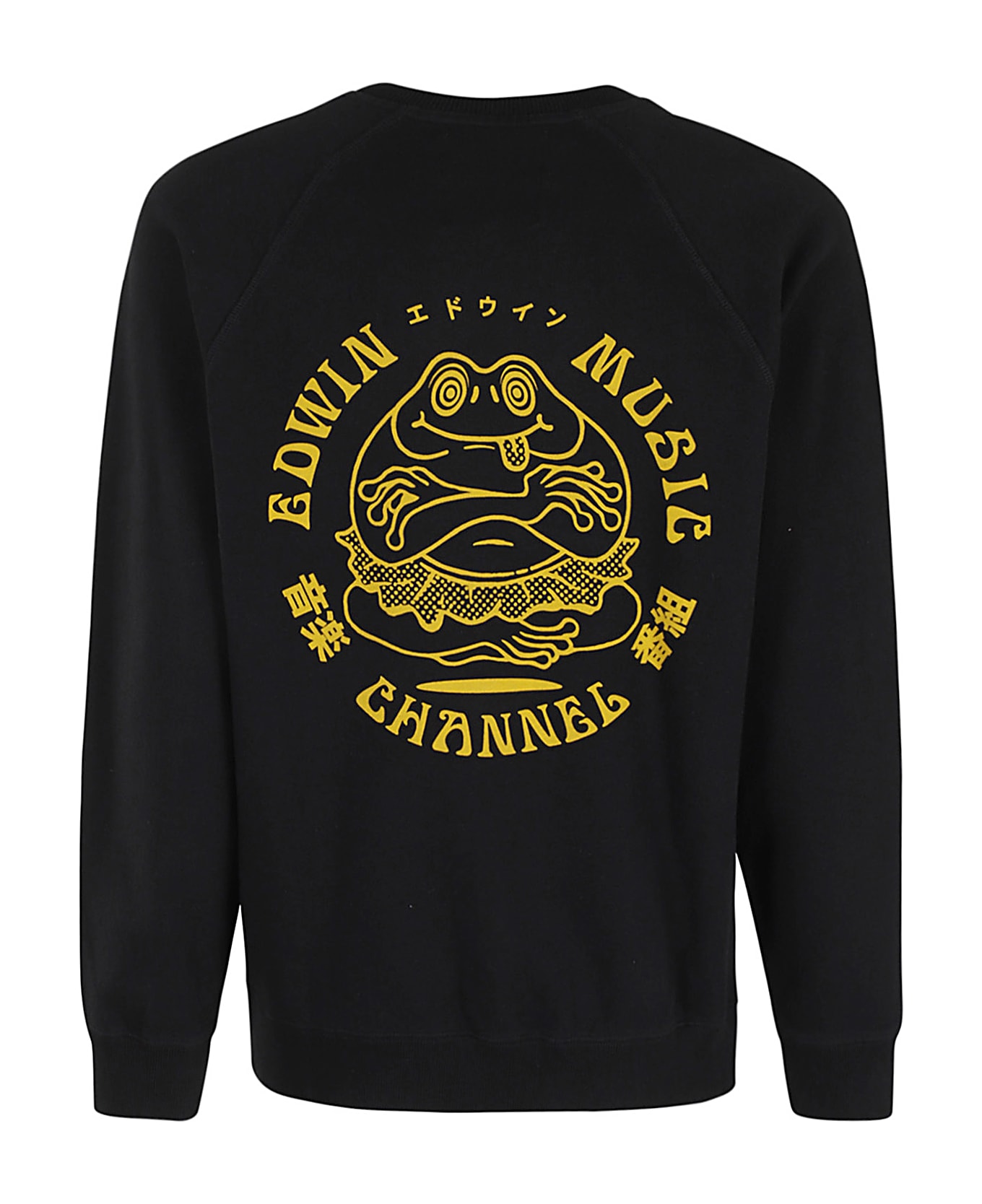 Edwin Music Channel Sweat - Black