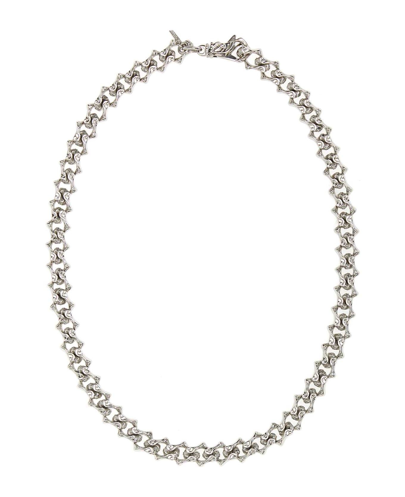 Emanuele Bicocchi 925 Silver Necklace - SILVER