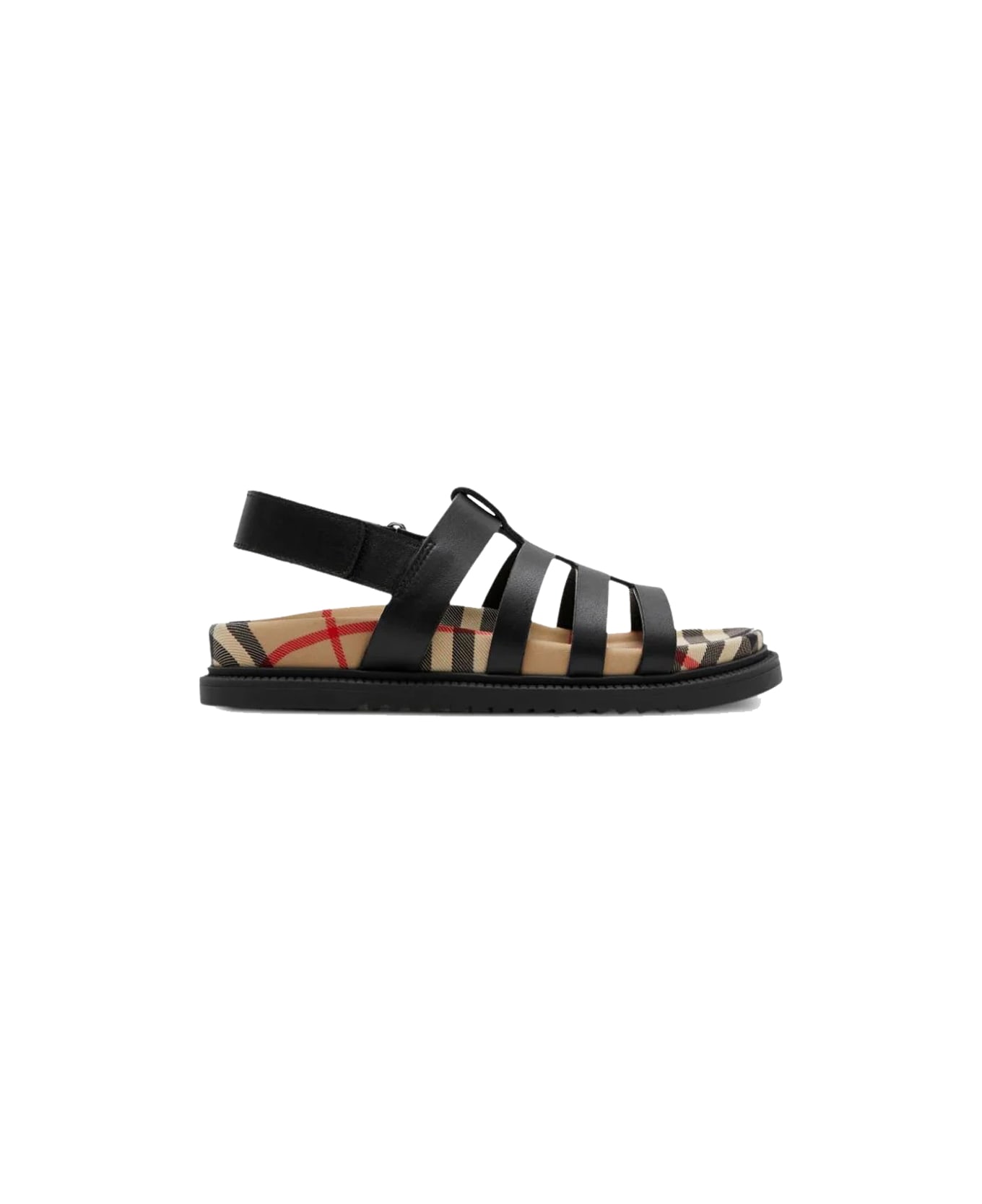Burberry Leather Sandals - Back