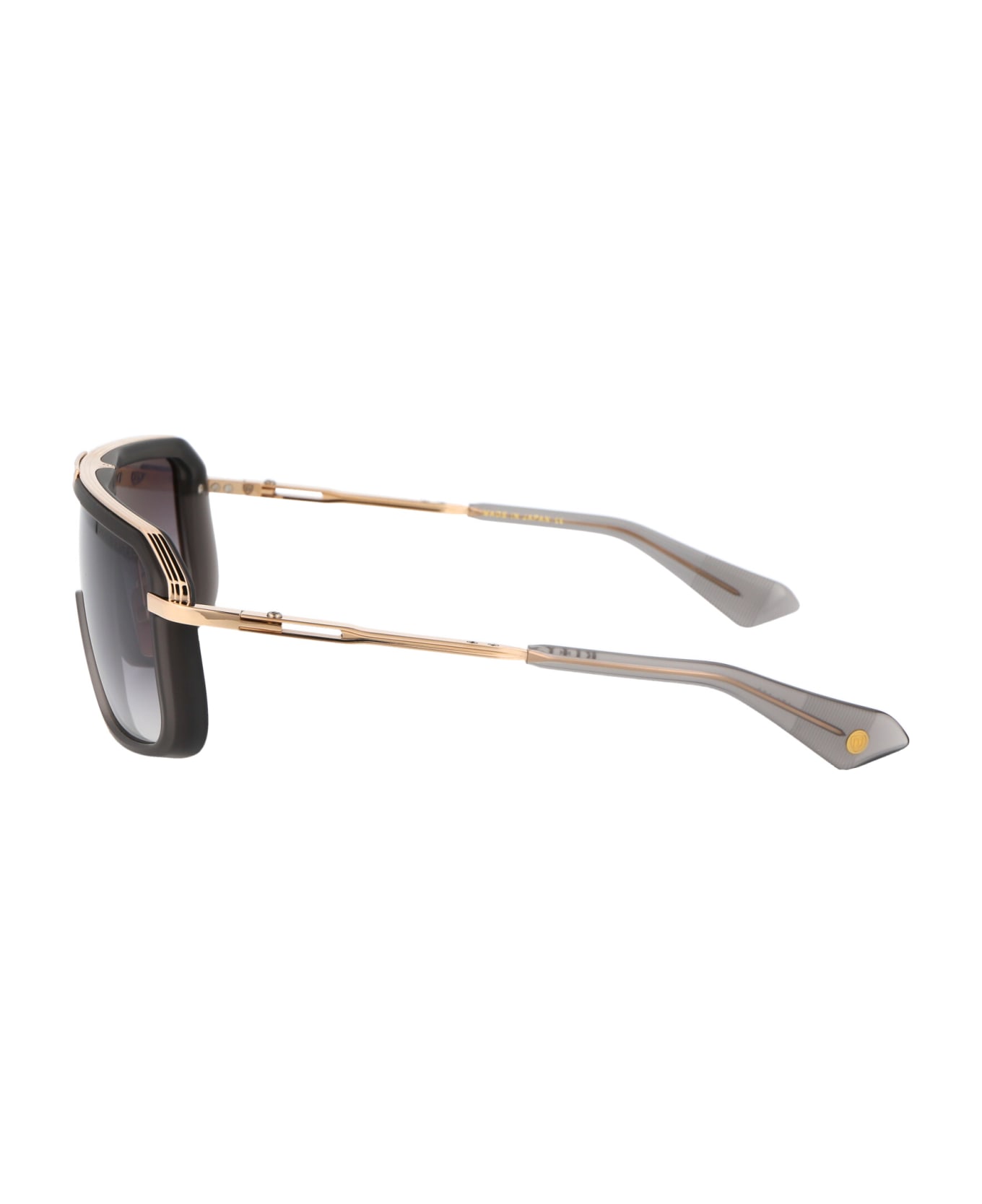Dita Mach-eight Sunglasses - Satin Crystal Grey - White Gold to Clear