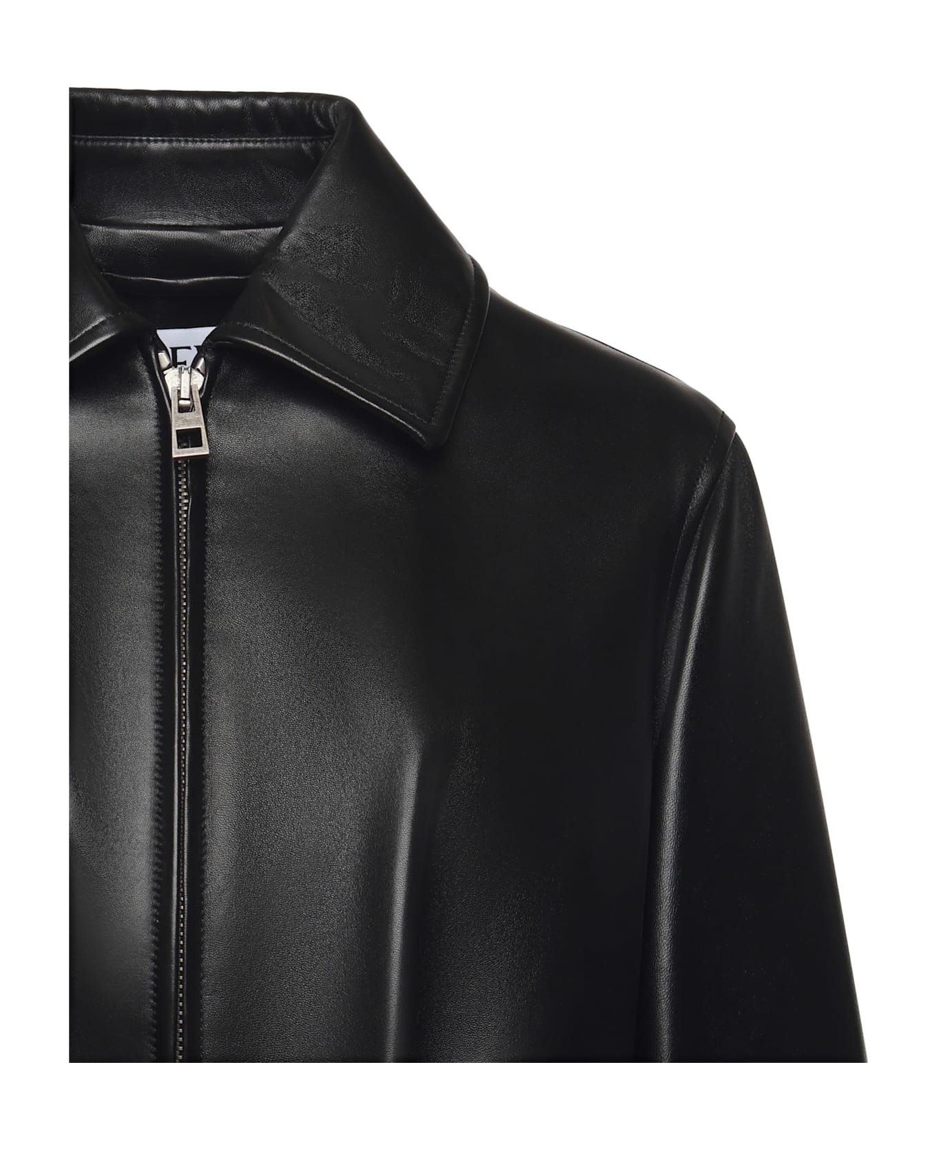 Loewe Beltd Lambskin Nappa Jacket - Black