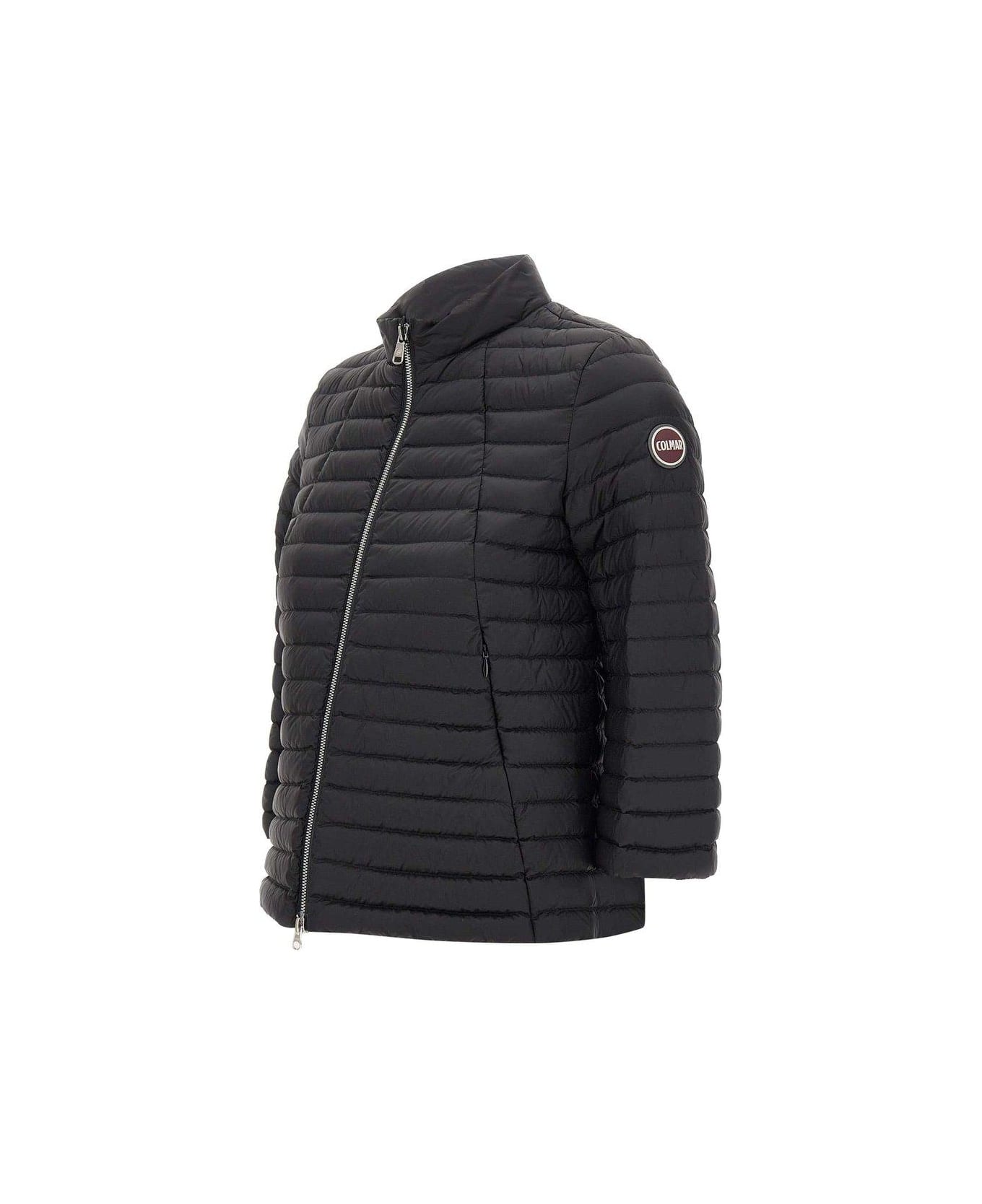 Colmar Stand-up Collar Quilted Padded Jacket - Black