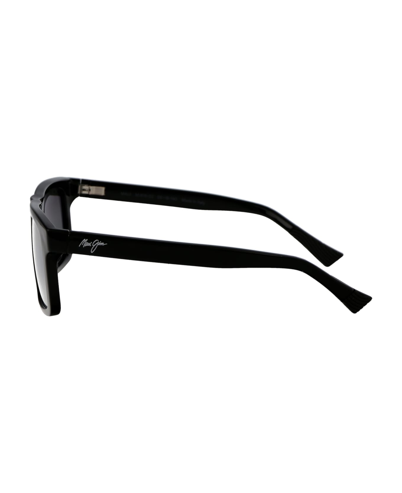 Maui Jim Opio Sunglasses - 002 GREY OPIO SHINY BLACK