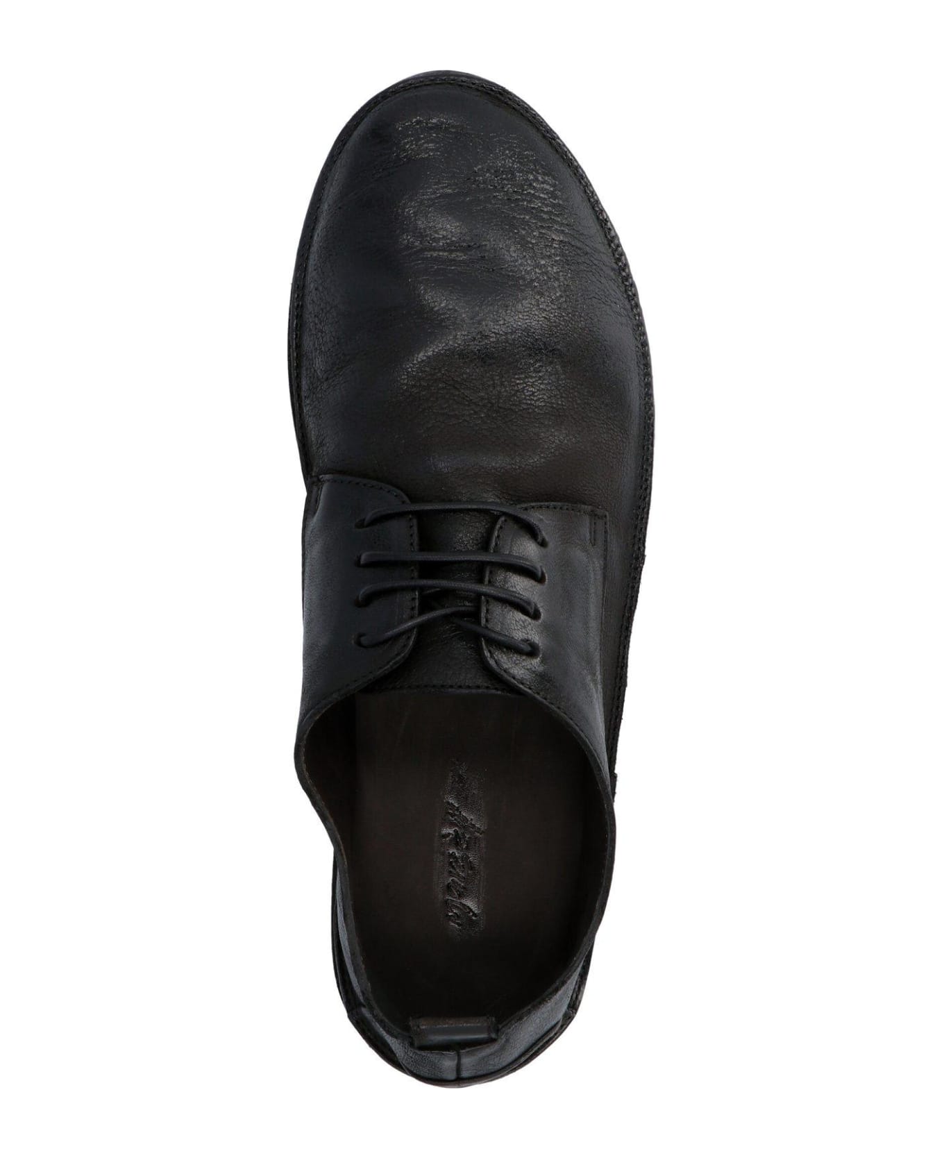 Marsell Strasacco Lace-up Shoes - BLACK ローファー＆デッキシューズ