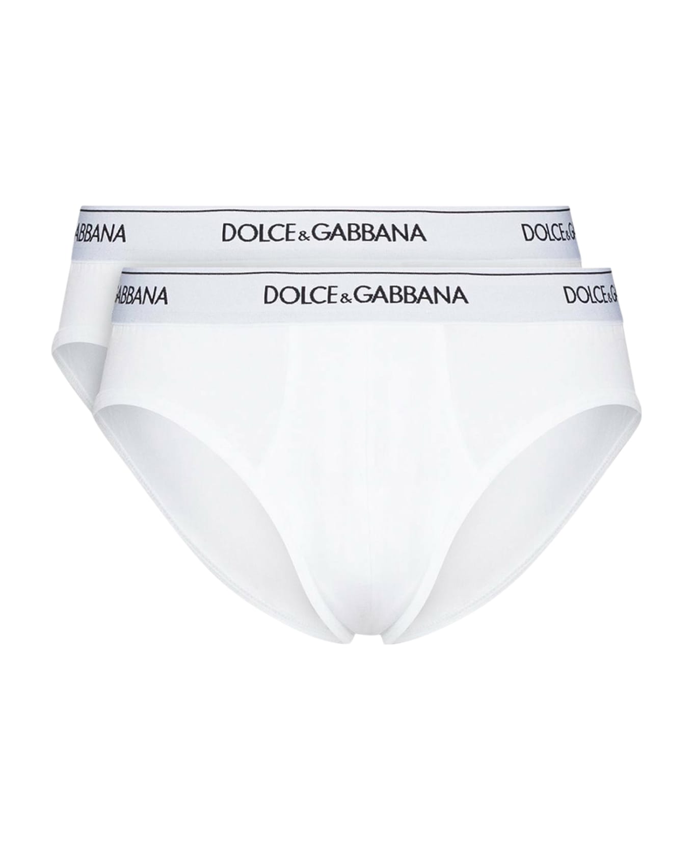 Dolce & Gabbana Slip Medio - Optic White