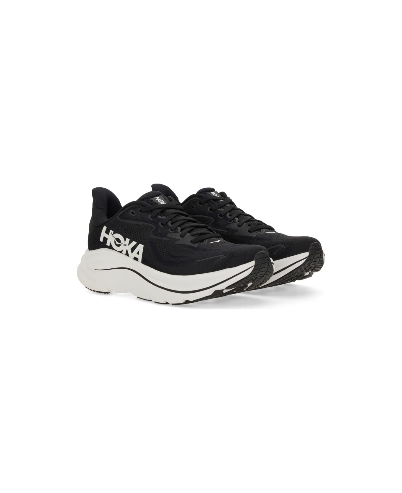 Hoka "clifton 10" Sneaker - BLACK