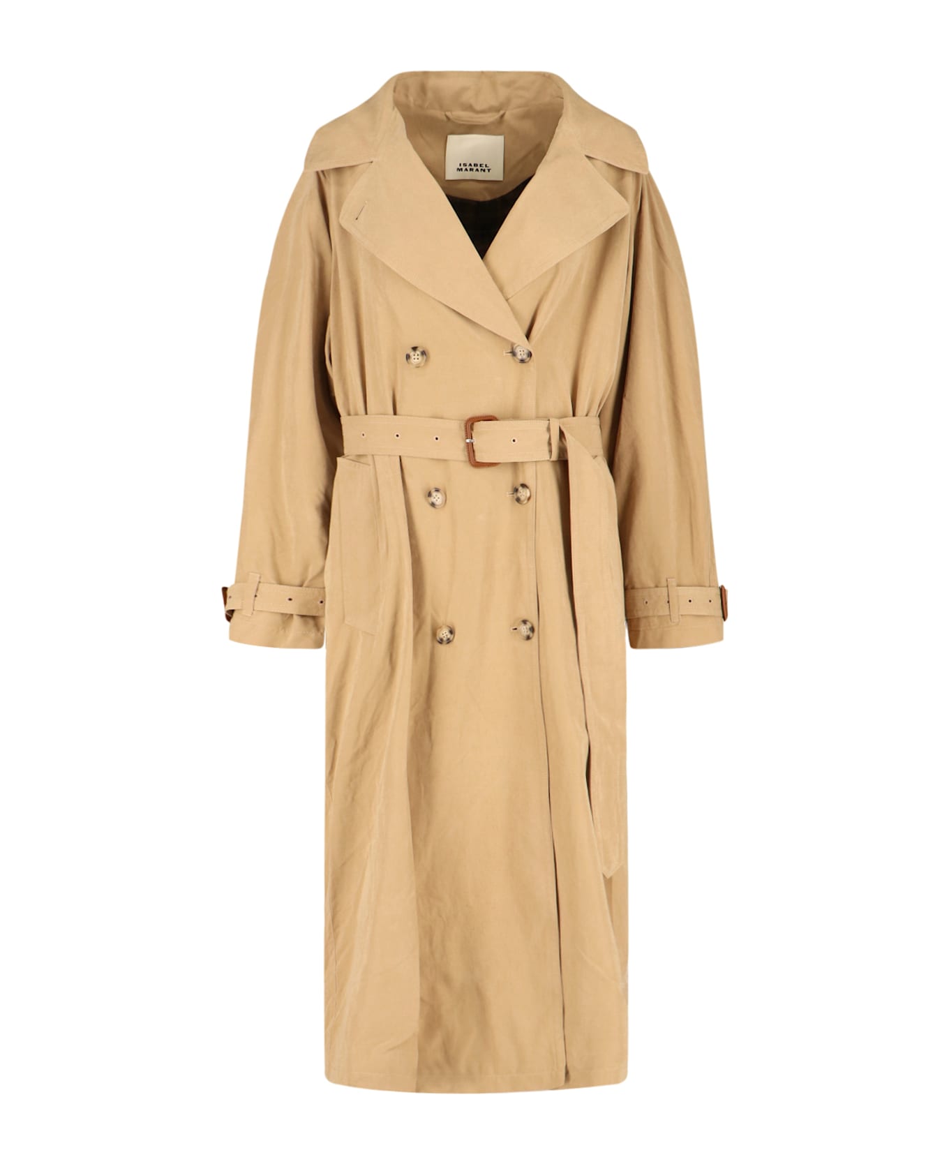 Isabel Marant 
elea
 Double-breasted Trench Coat - beige