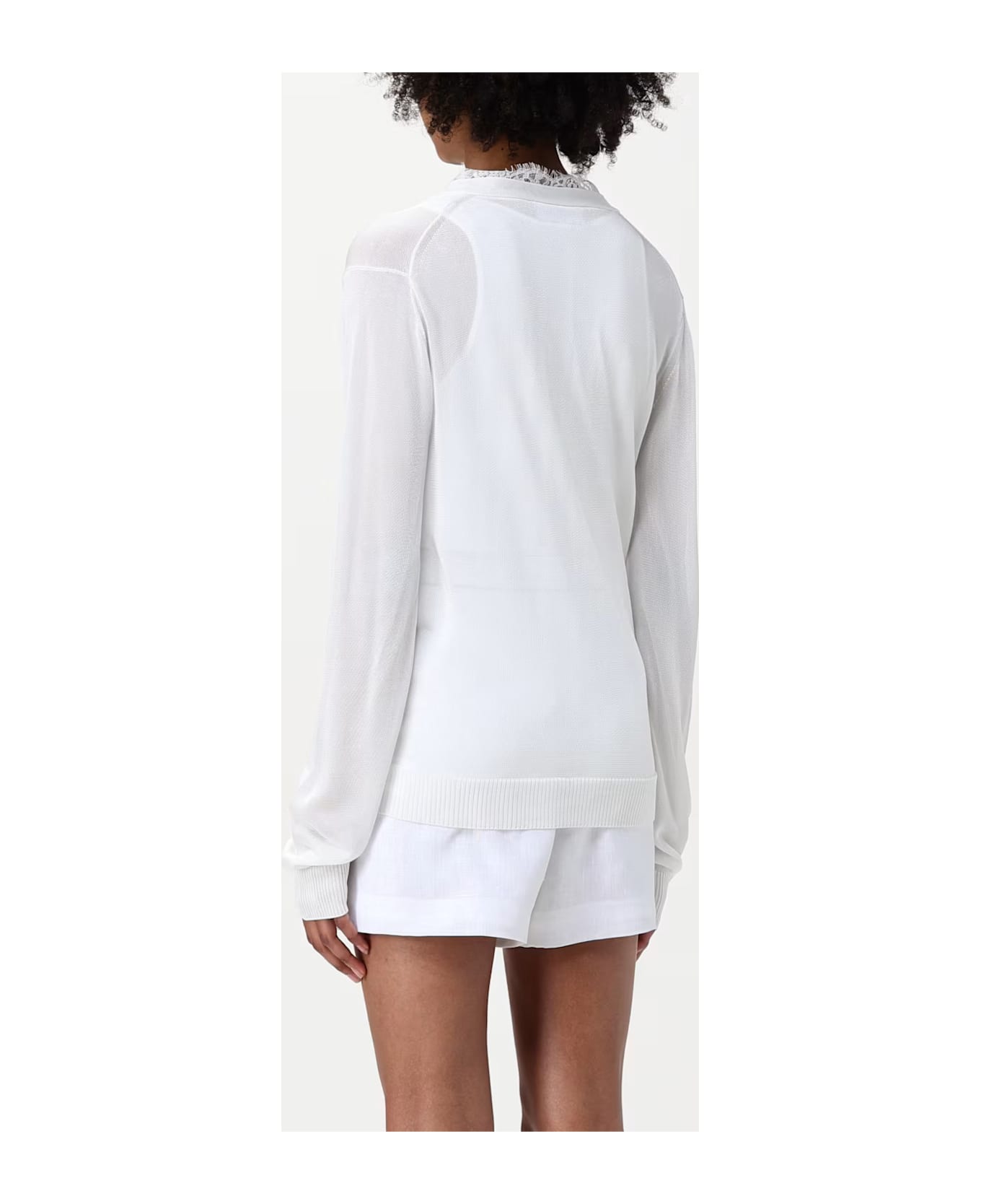 MVP Wardrobe Cardigan - Bianco Latte