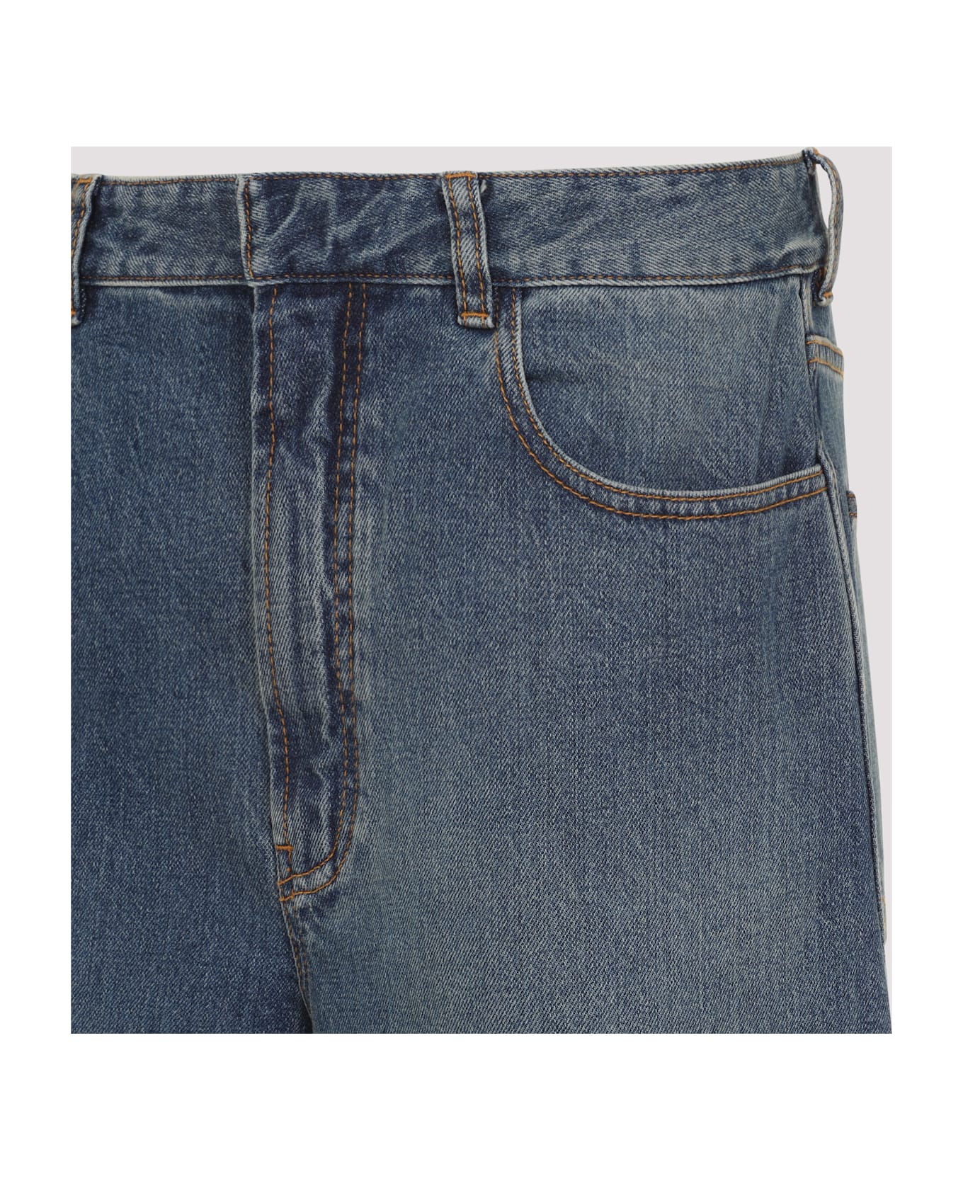 Alaia Alaïa Twisted Jeans - Bleu Mineral