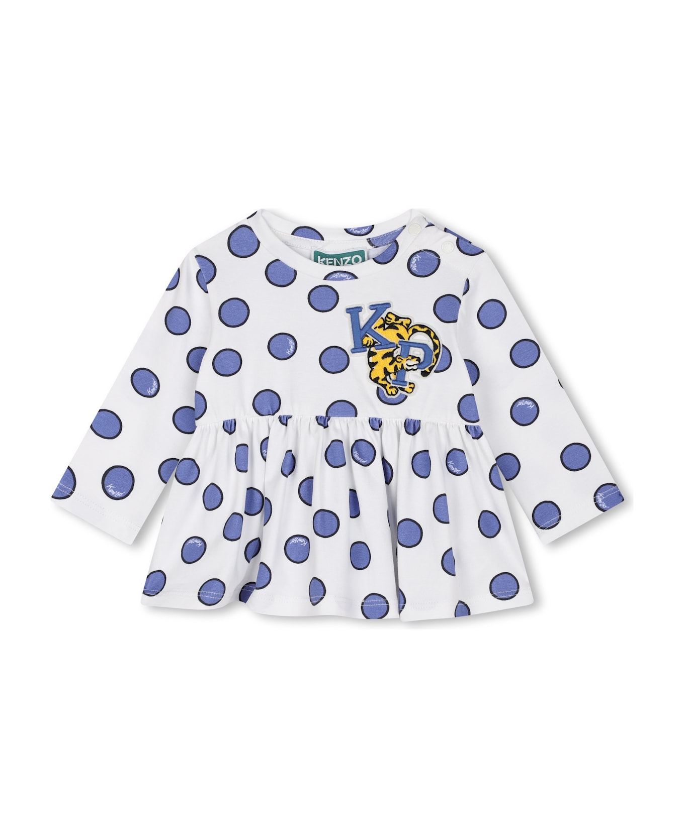 Kenzo Kids Blouse And Leggings Set - White ボディスーツ＆セットアップ