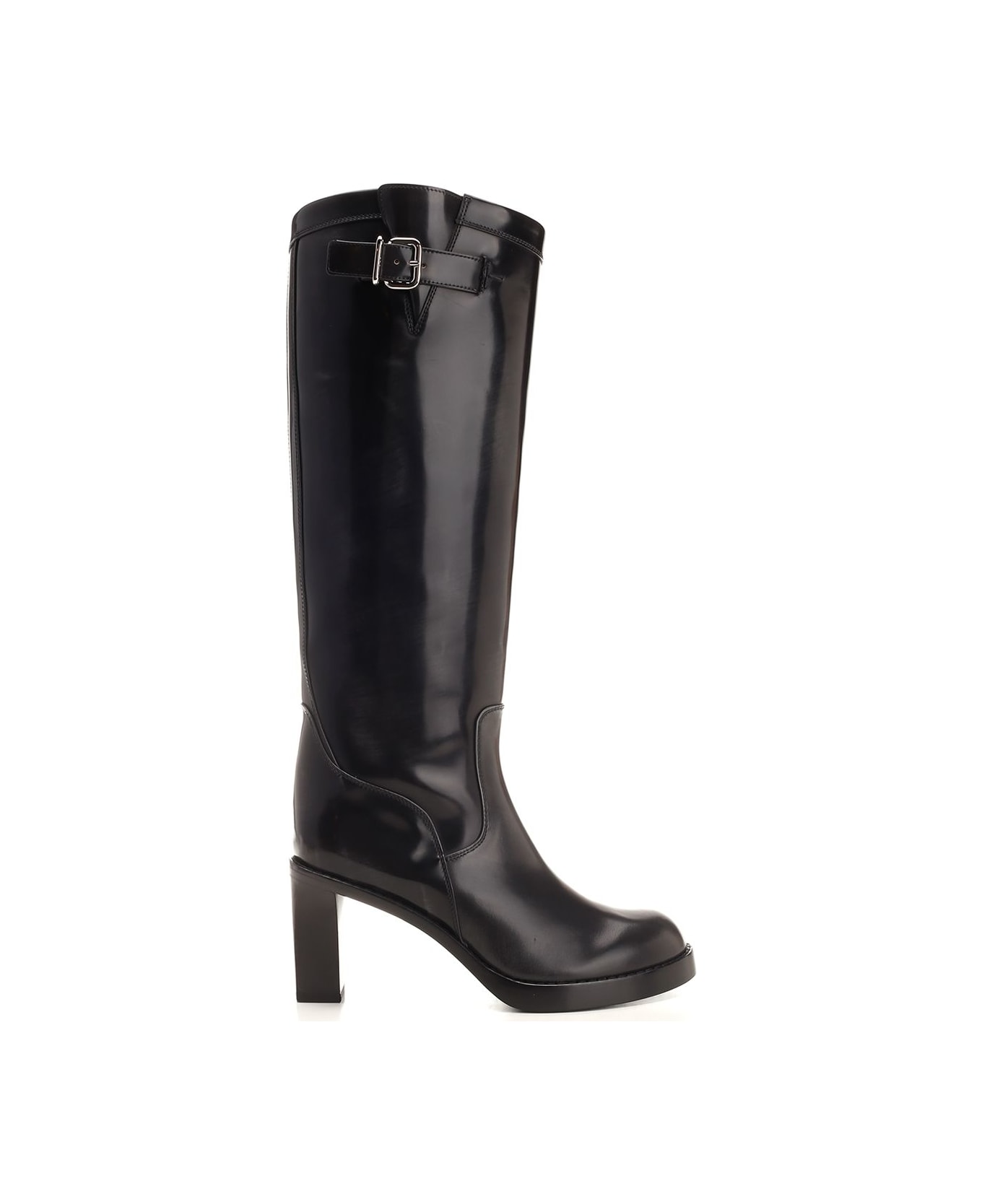 Tod's Biker Boot With Square Heel