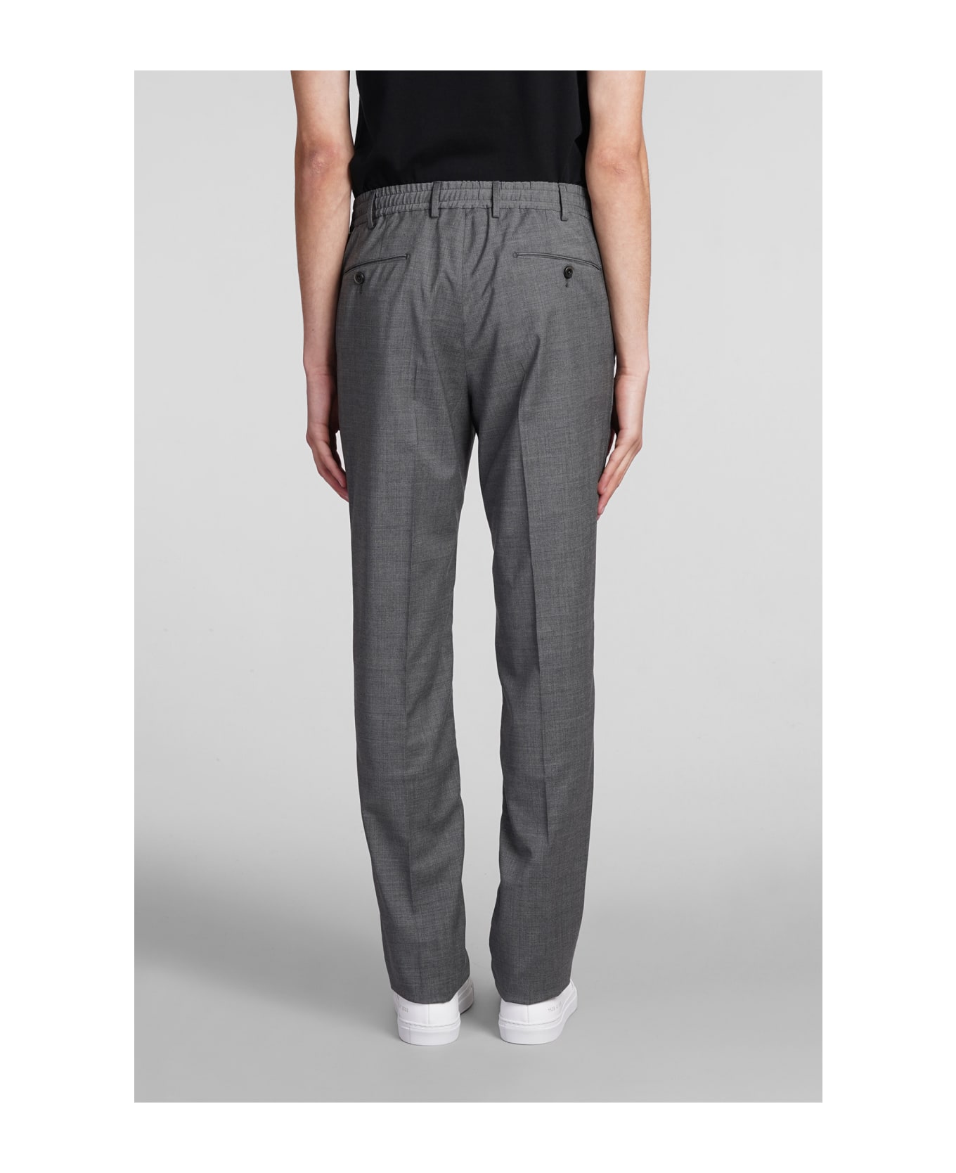 PT Torino Pants In Grey Polyester - grey