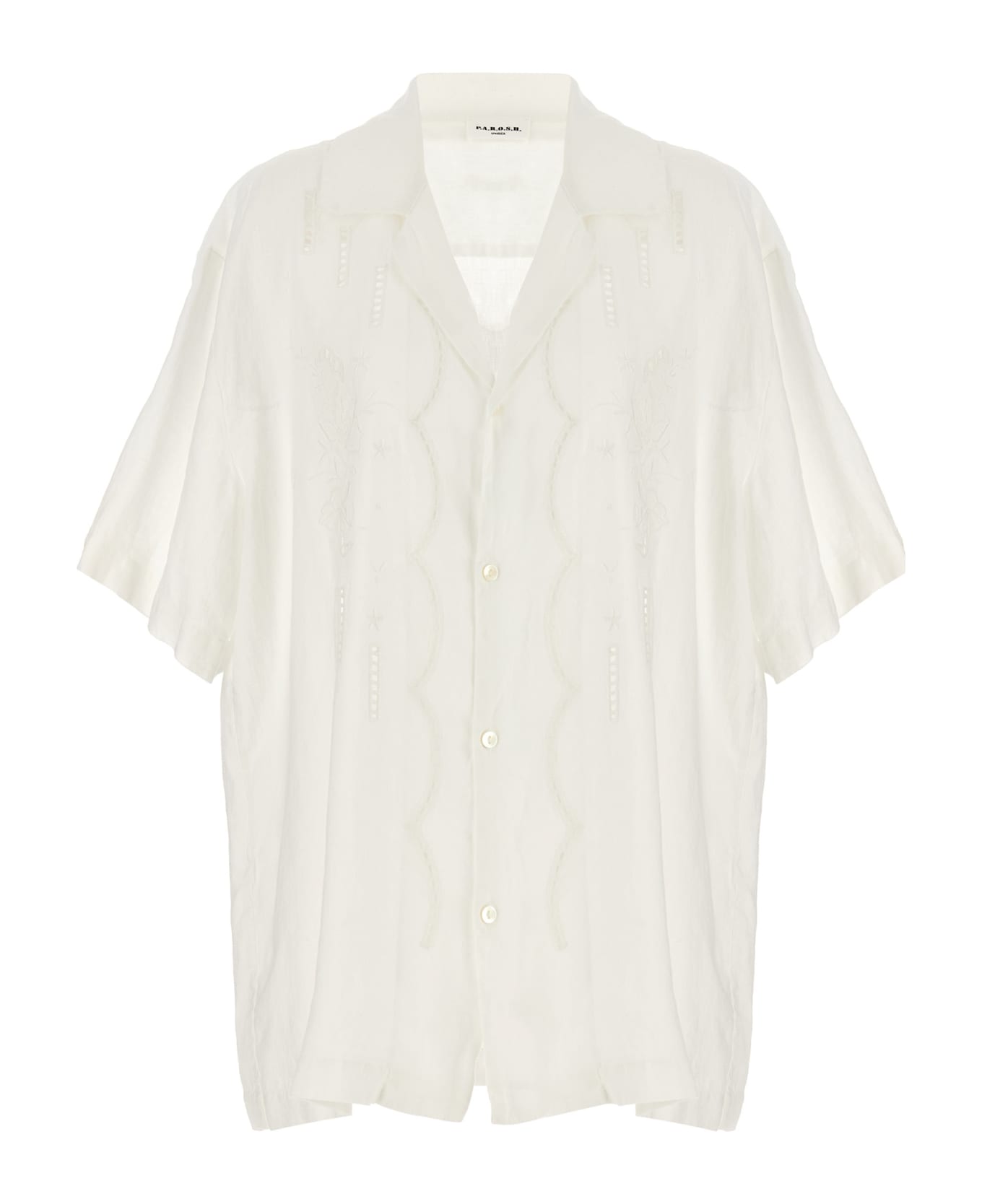 Parosh 'beach' Shirt - White シャツ