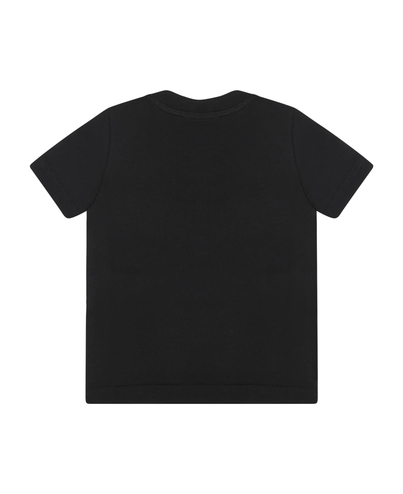 Dsquared2 Black T-shirt For Baby Boy With Logo - Black Tシャツ＆ポロシャツ
