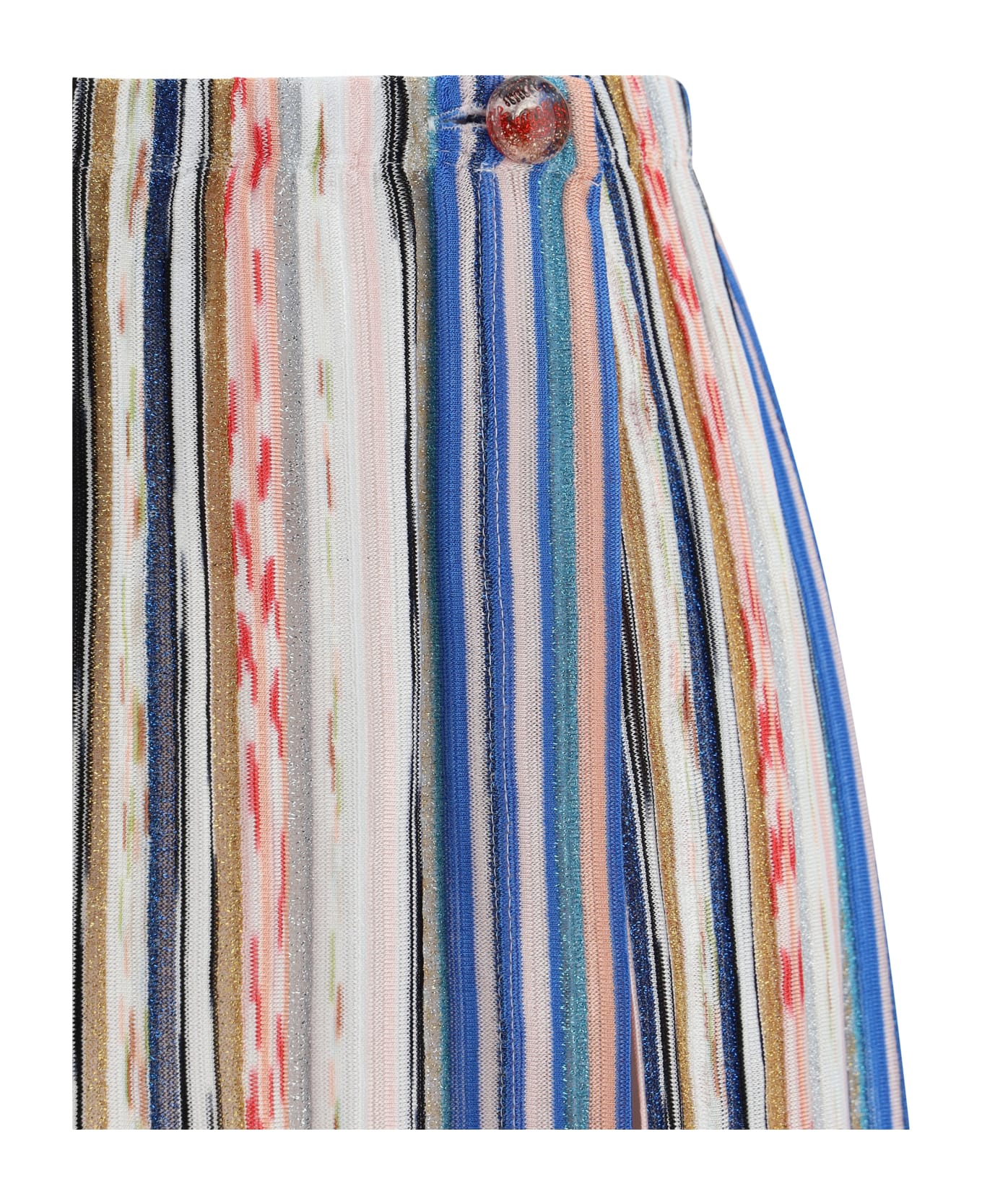 Missoni Beach Cover-up Miniskirt - Blue スカート
