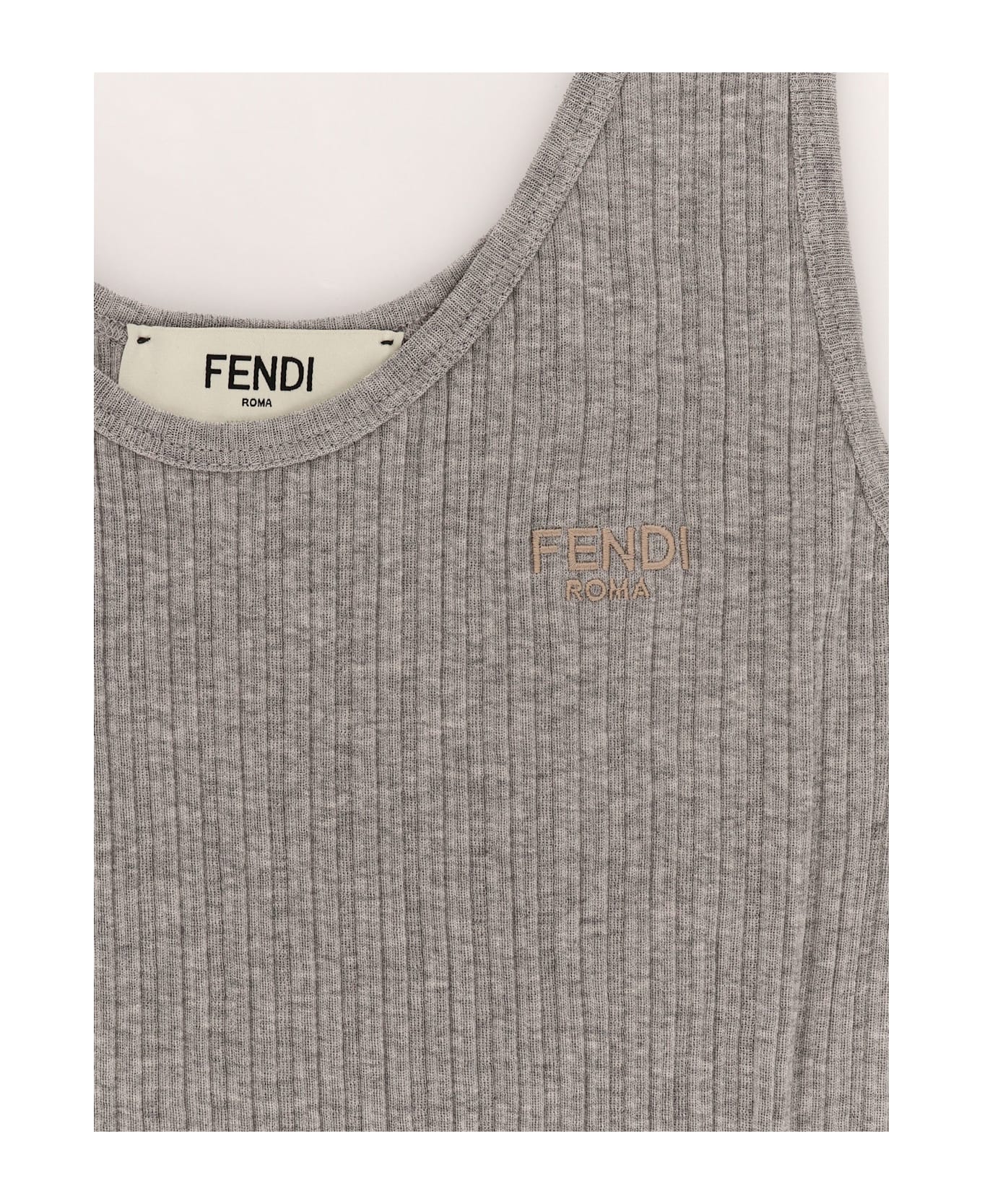Fendi Tank Top - Grey