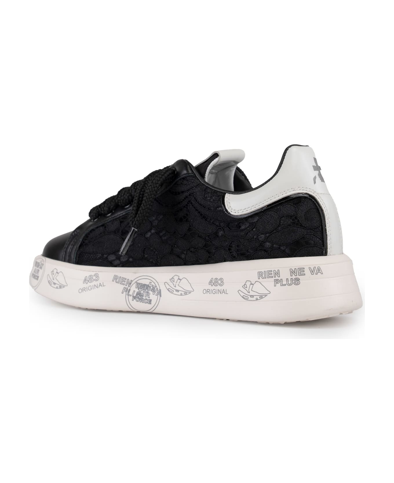 Premiata Belle 7042 Sneakers - Black