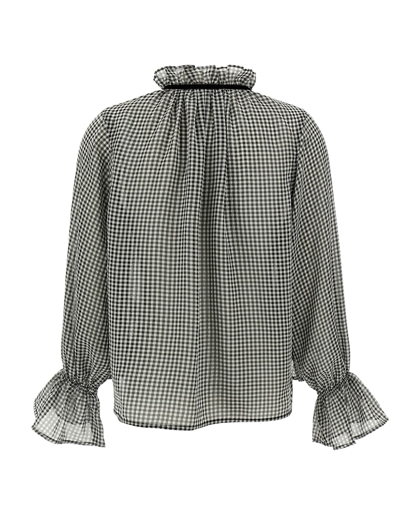 Tシャツ・カットソー Ganni SS25 Vichy shirt (W0155 099) Ganni SS25 Vichy shirt (W0155 099) (Ganni/Tシャツ