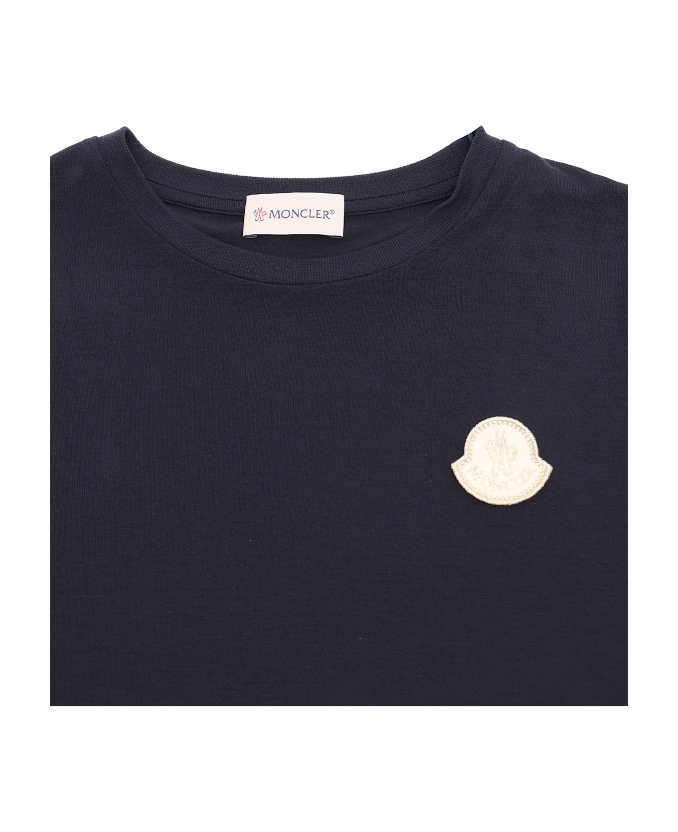 Moncler Ss T-shirt - BLUE