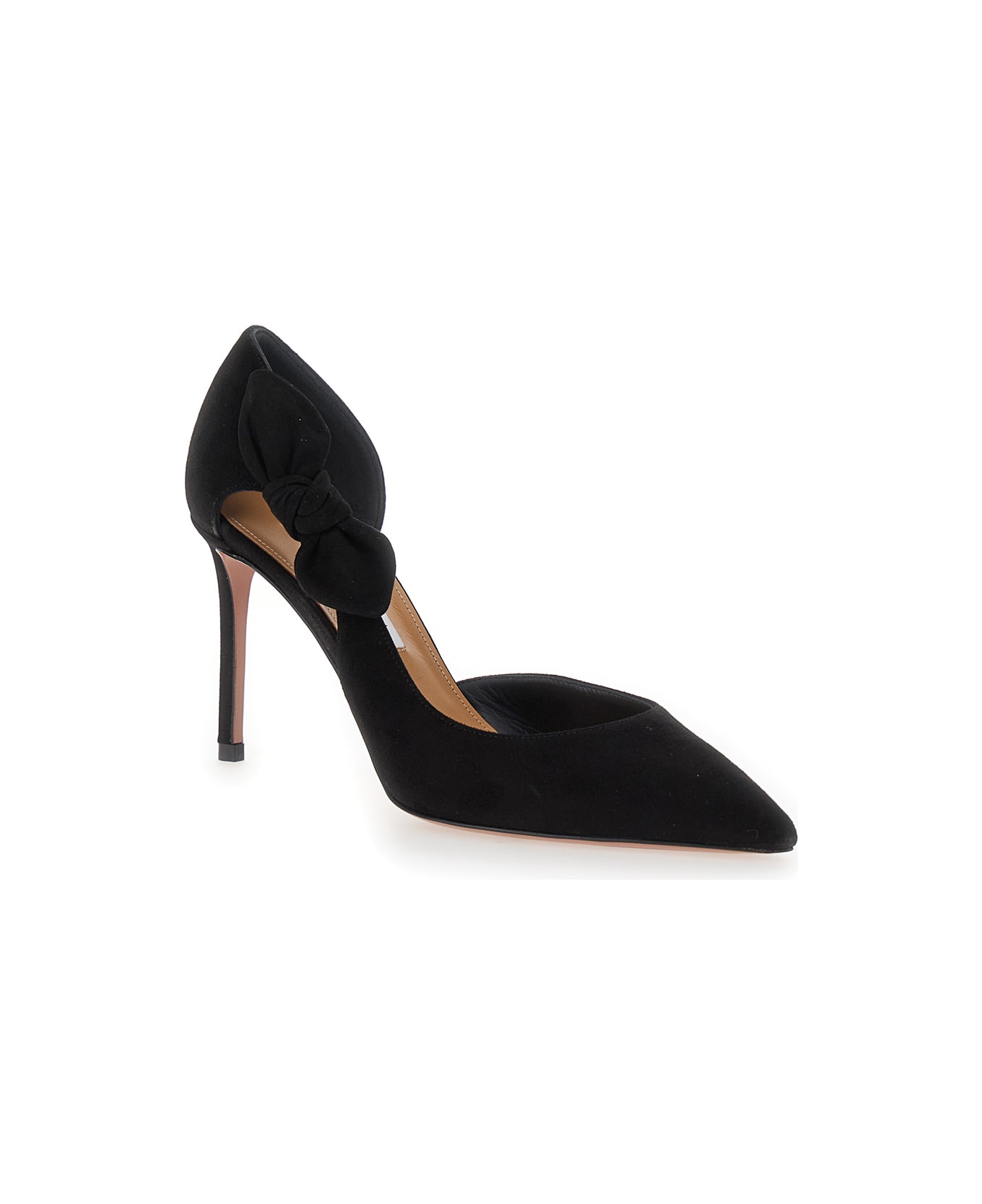 Aquazzura 85 Mm Very Bow Tie Pump | italist