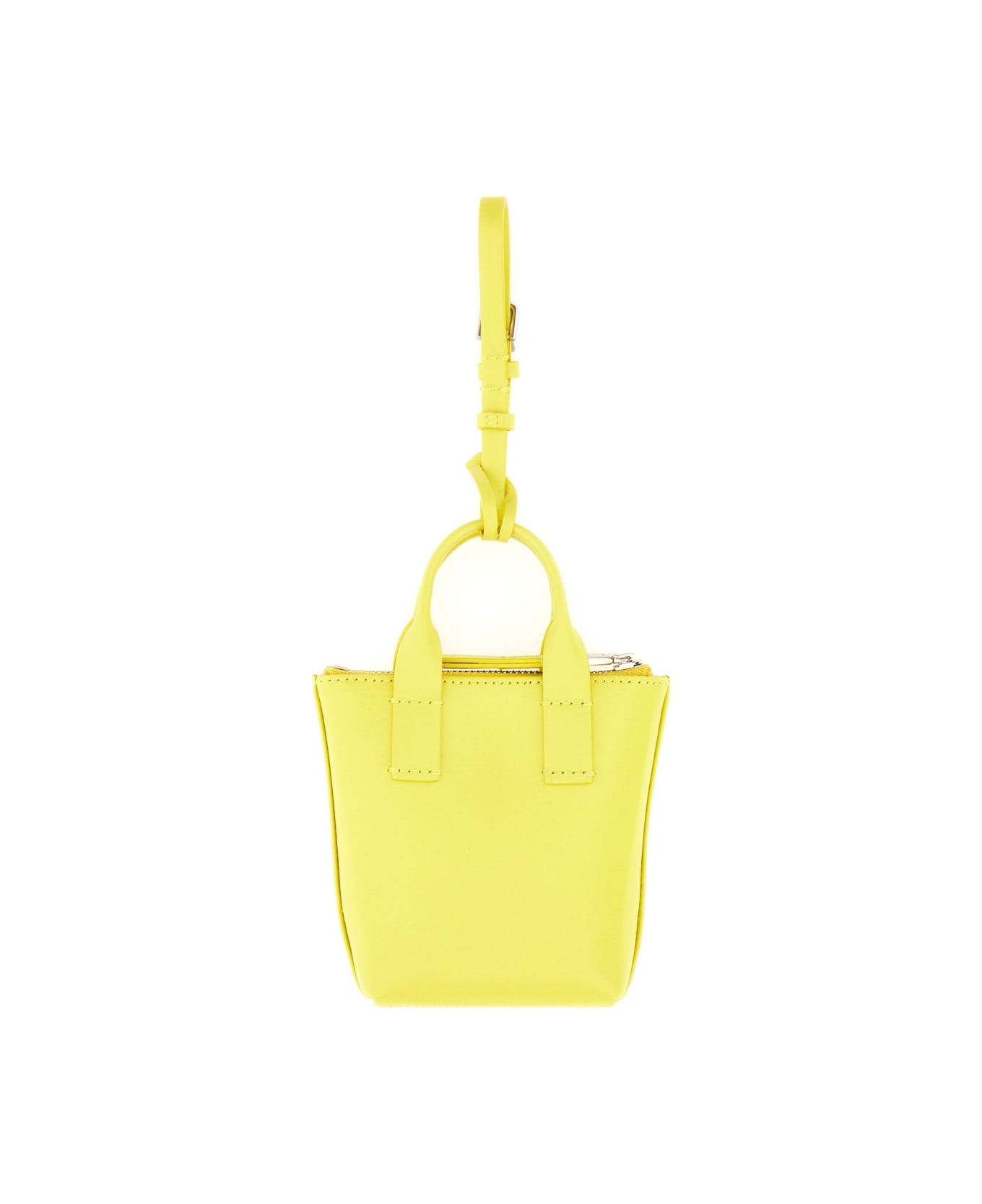 Dolce 
Gabbana Leather "minibag" Charm - YELLOW