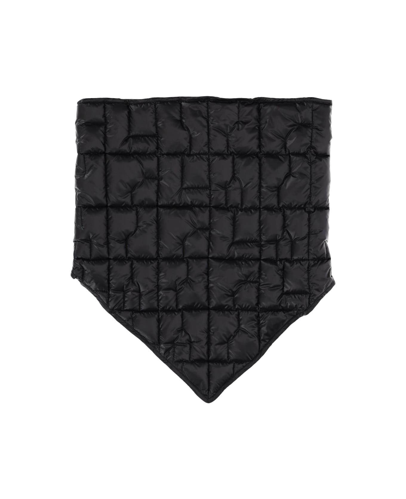 Herno Laminar Nylon Scarf - BLACK