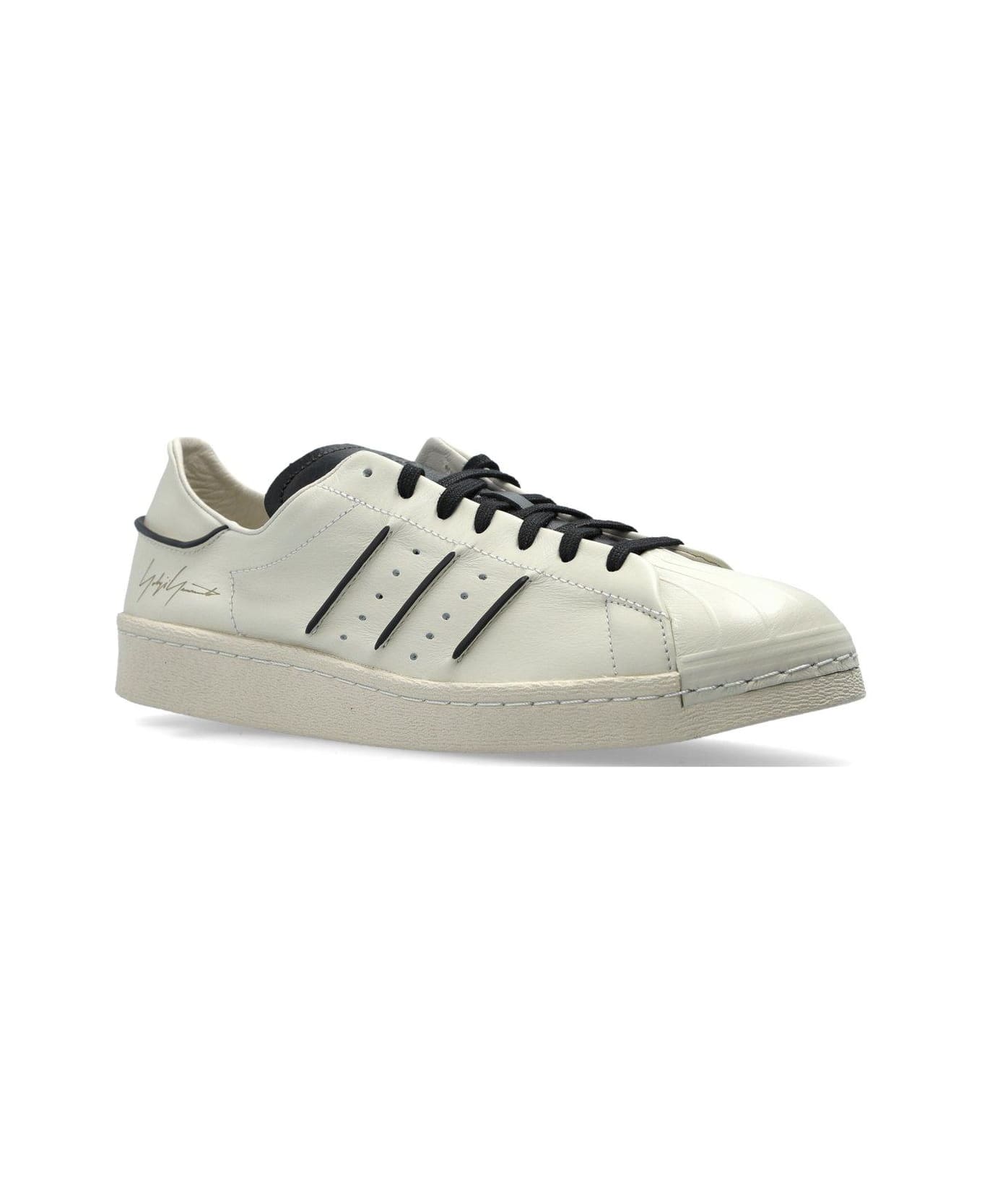 Y-3 Superstar Sneakers - TALCTALCBLACK