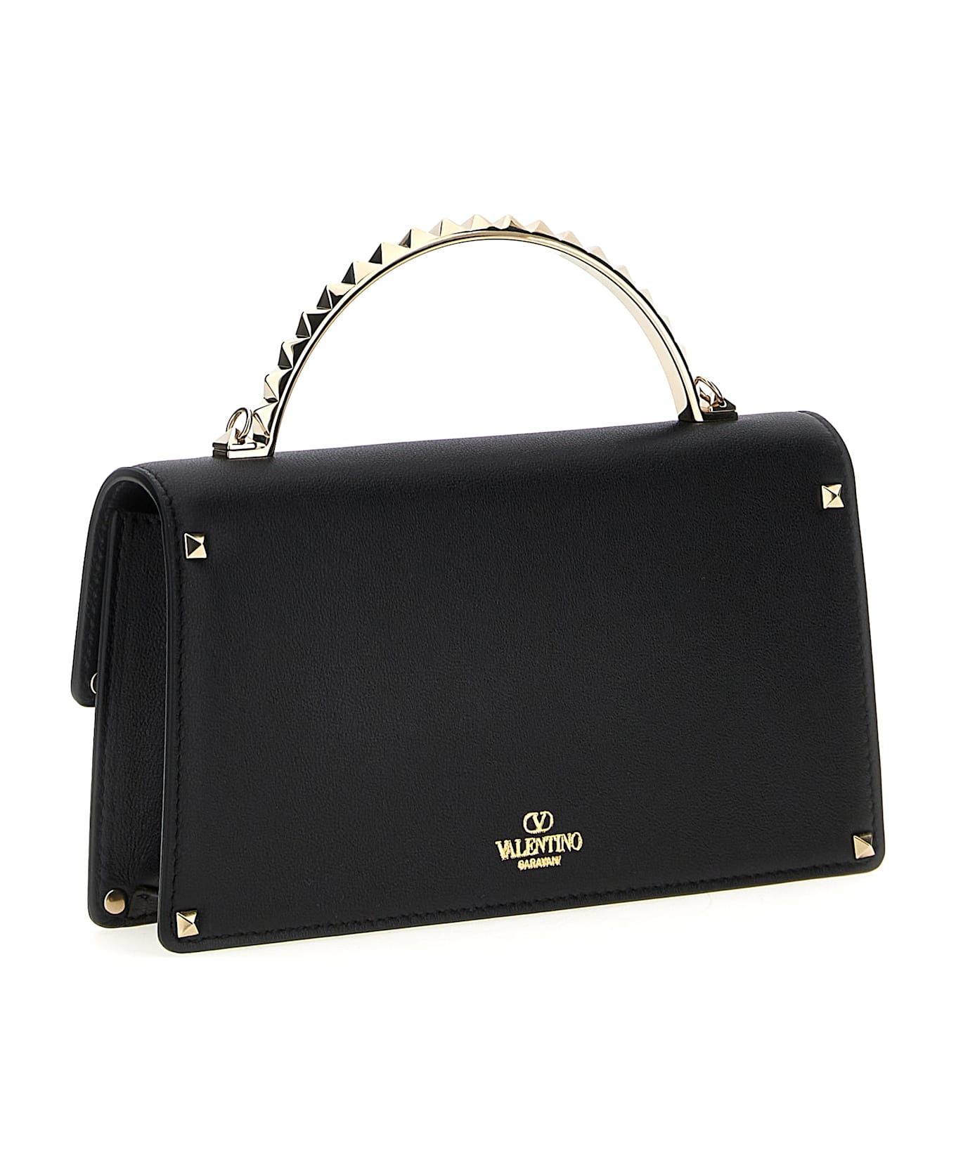 Valentino Garavani 'rockstud Mini' Handbag - NERO