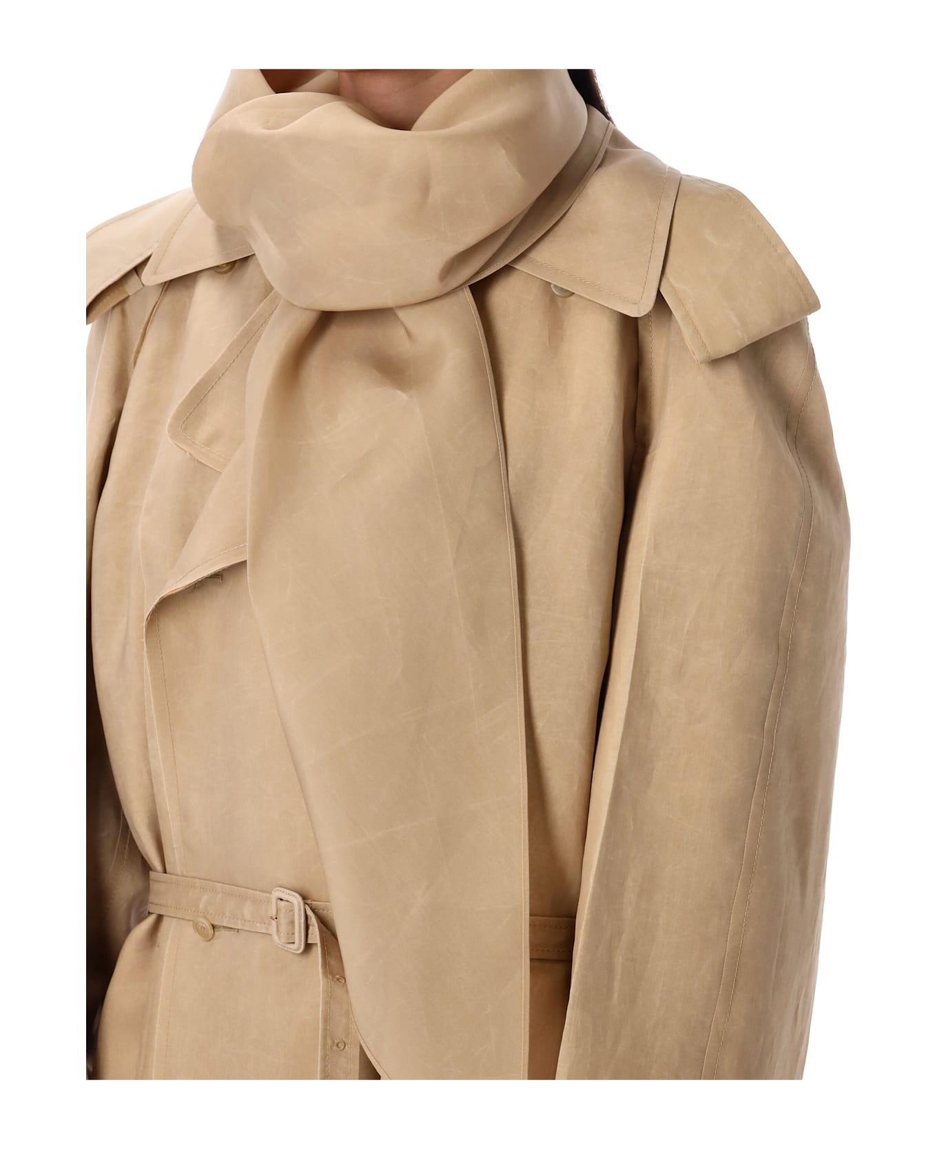 Carven Scarf Trench - DUNE