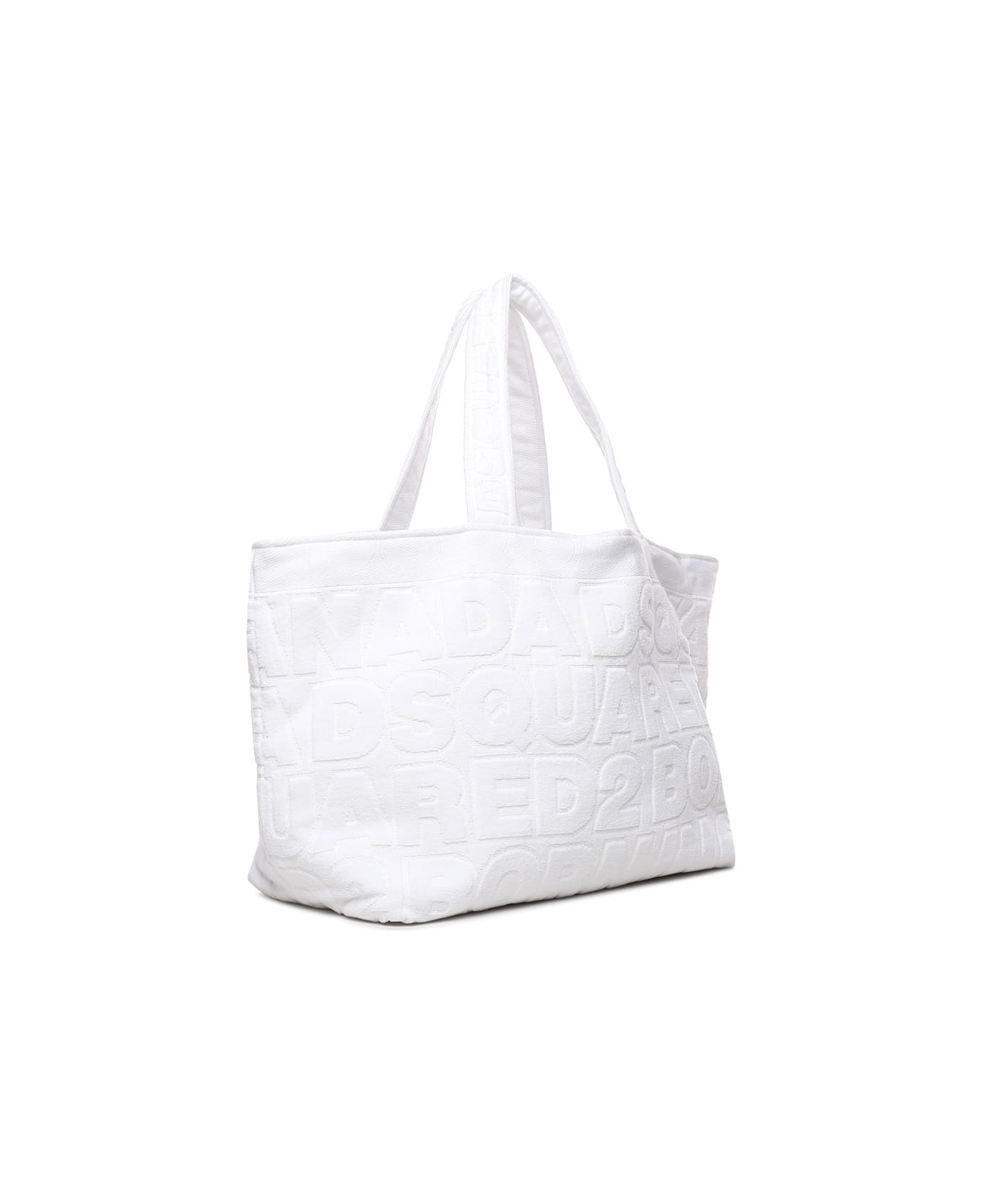 Dsquared2 Beach Shopper Bag - White