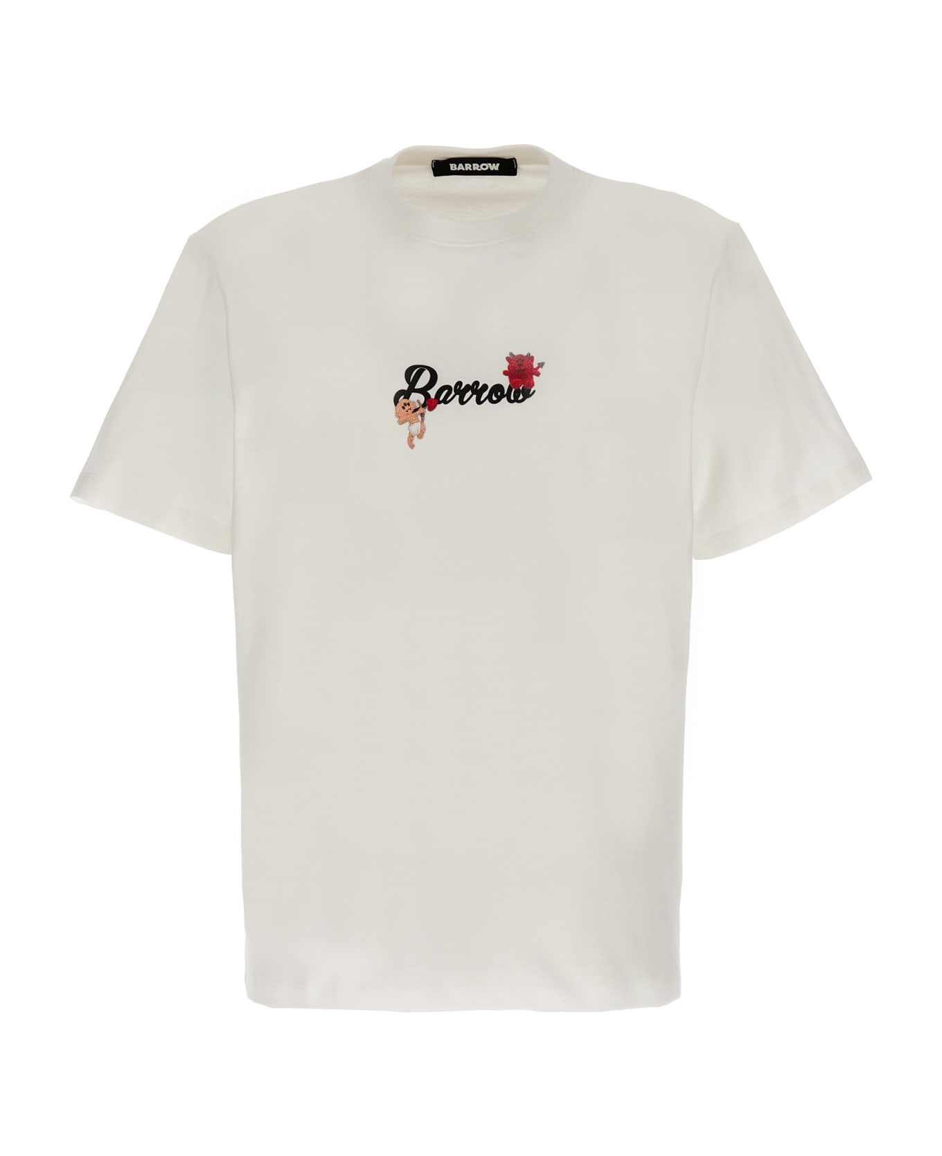 Barrow Printed T-shirt - White シャツ