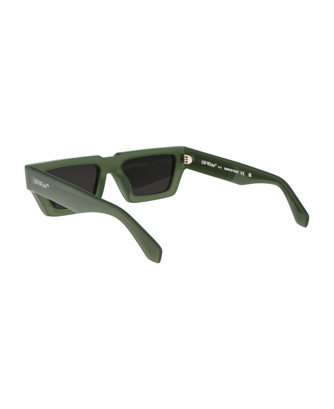 Off-White Manchester Sunglasses - green サングラス