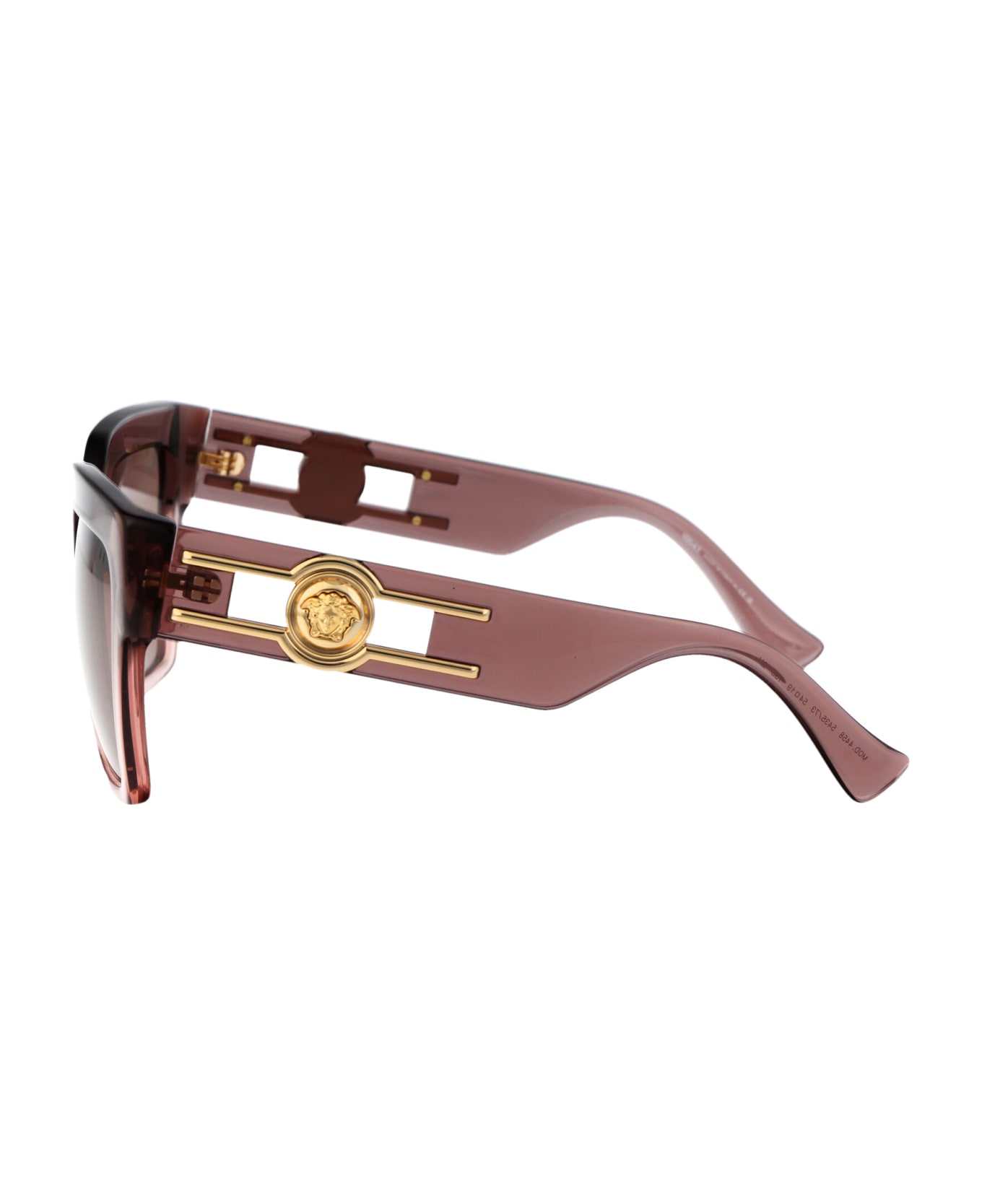 Versace Eyewear 0ve4458 Sunglasses - 543573 Brown Transparent