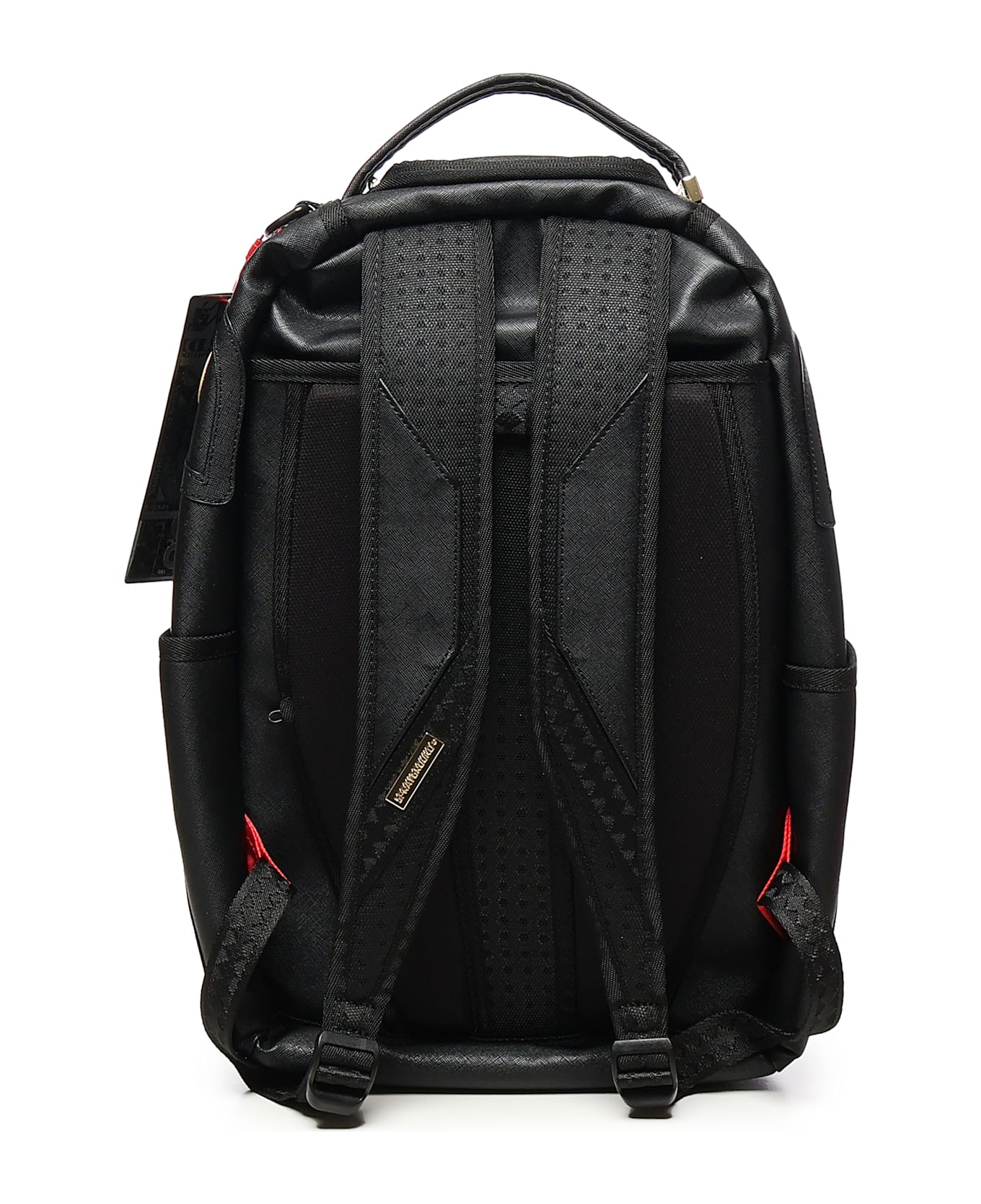 Sprayground Italy Racing Stripes Backpack - Black