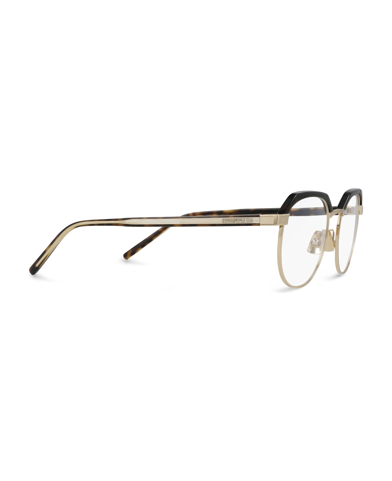 Saint Laurent Eyewear Sl 124 Gold & Havana Glasses - Gold & Havana