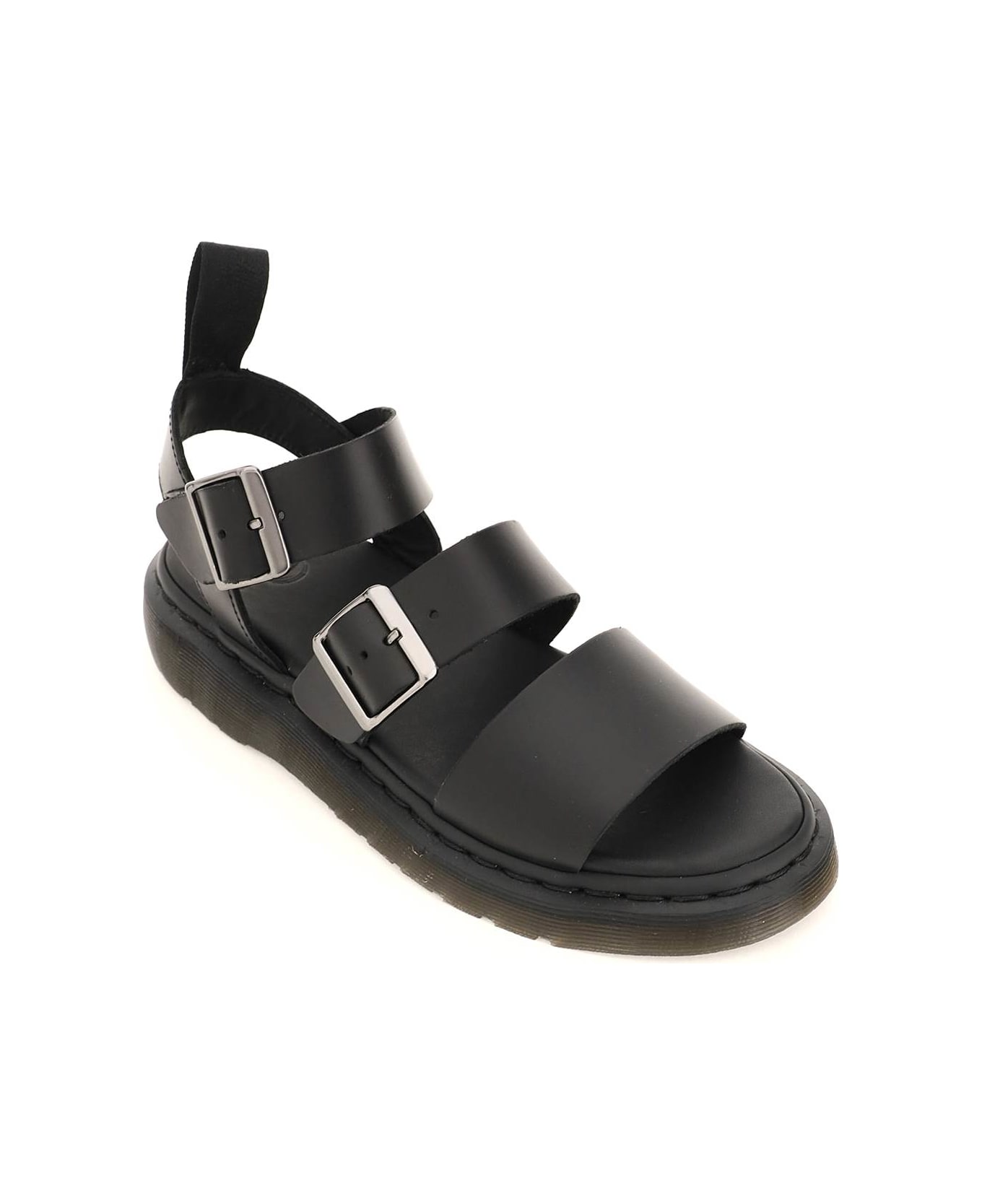 Dr. Martens Gryphon Brando Sandals - BLACK (Black)