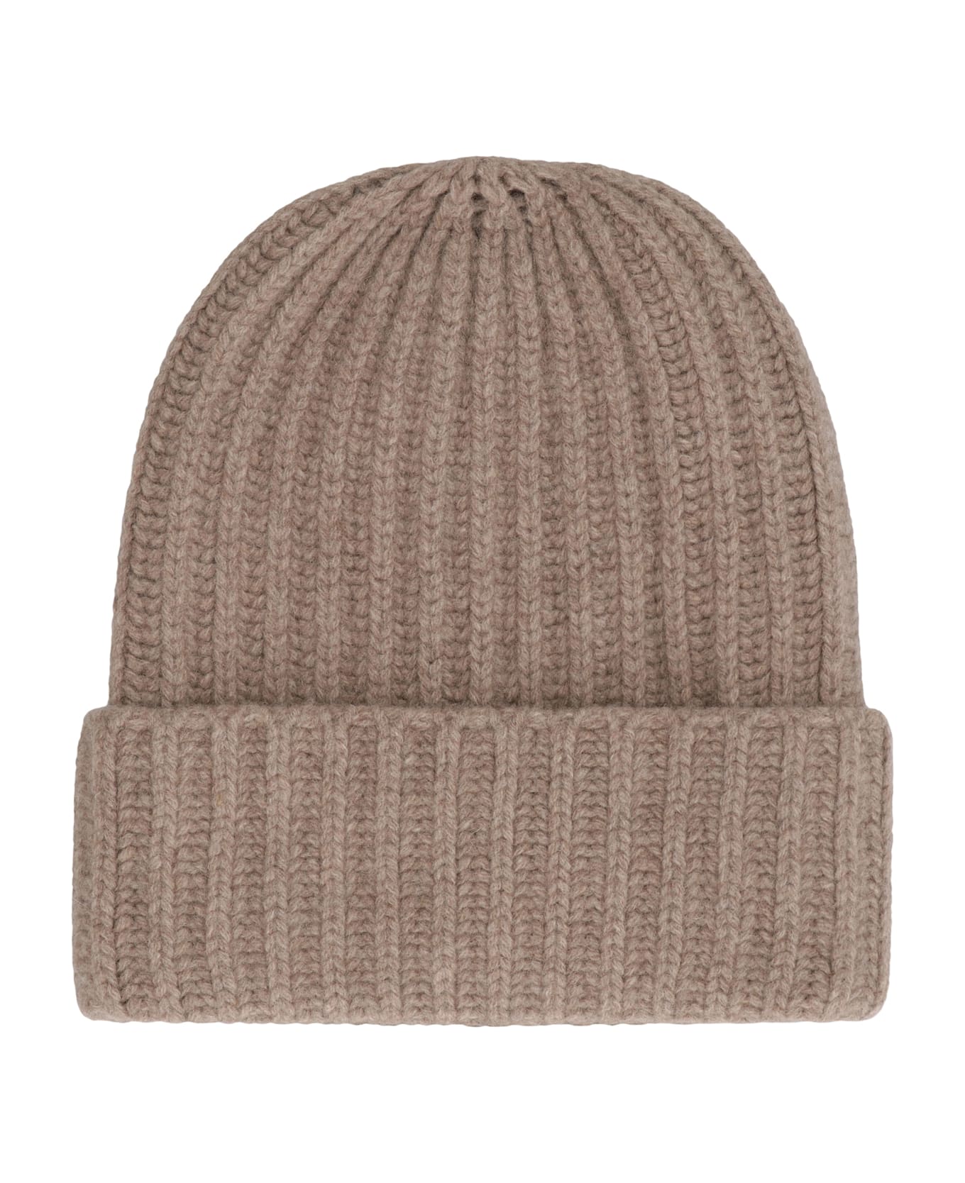 Malo Wool And Cashmere Hat - brown