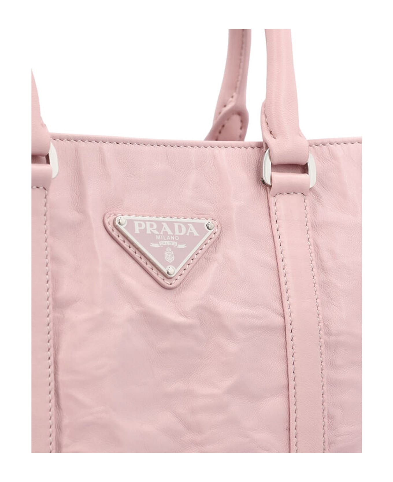 Prada Leather Handbag - Pink
