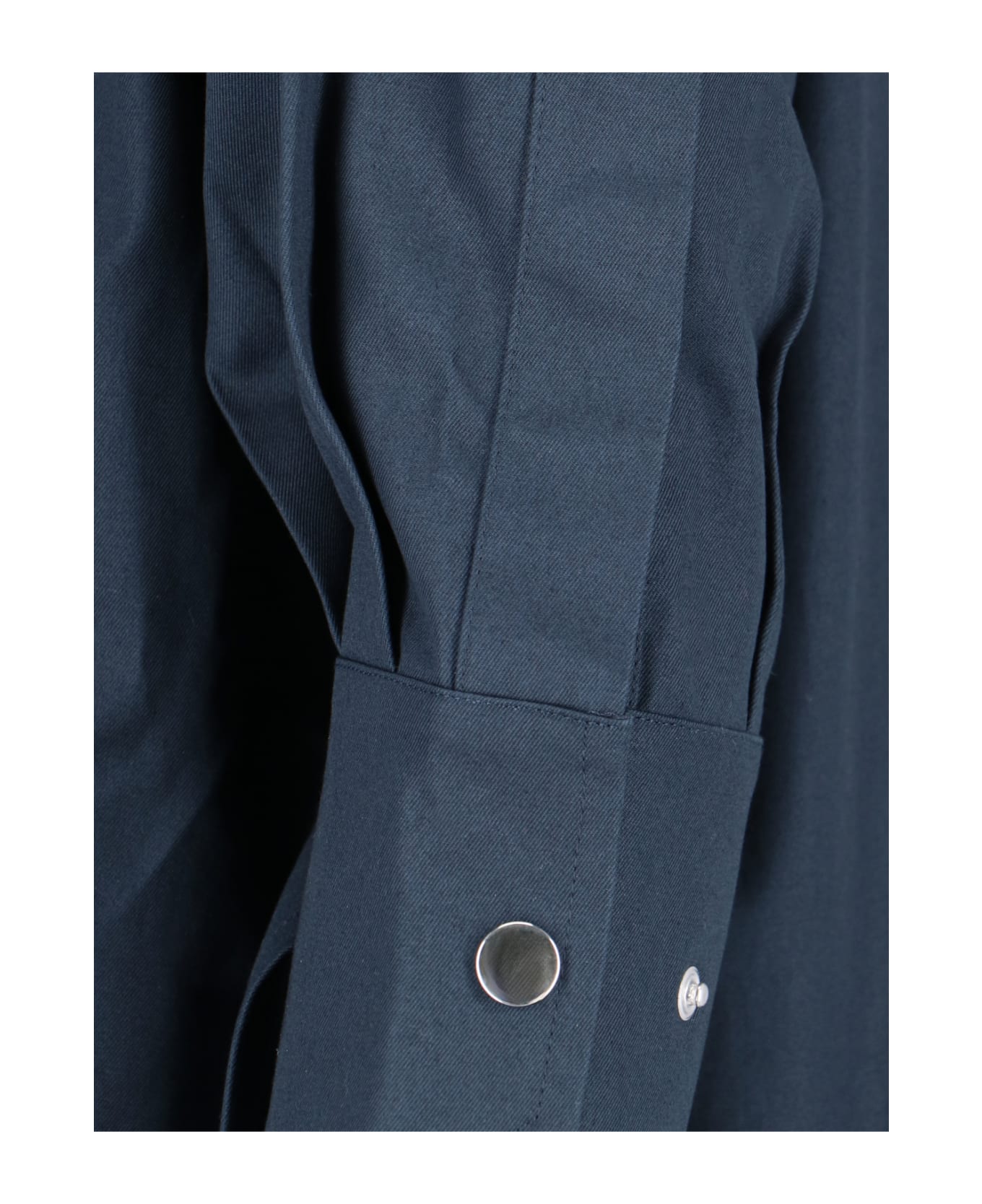 Sa Su Phi Belt Detail Jacket - Blue コート＆ジャケット