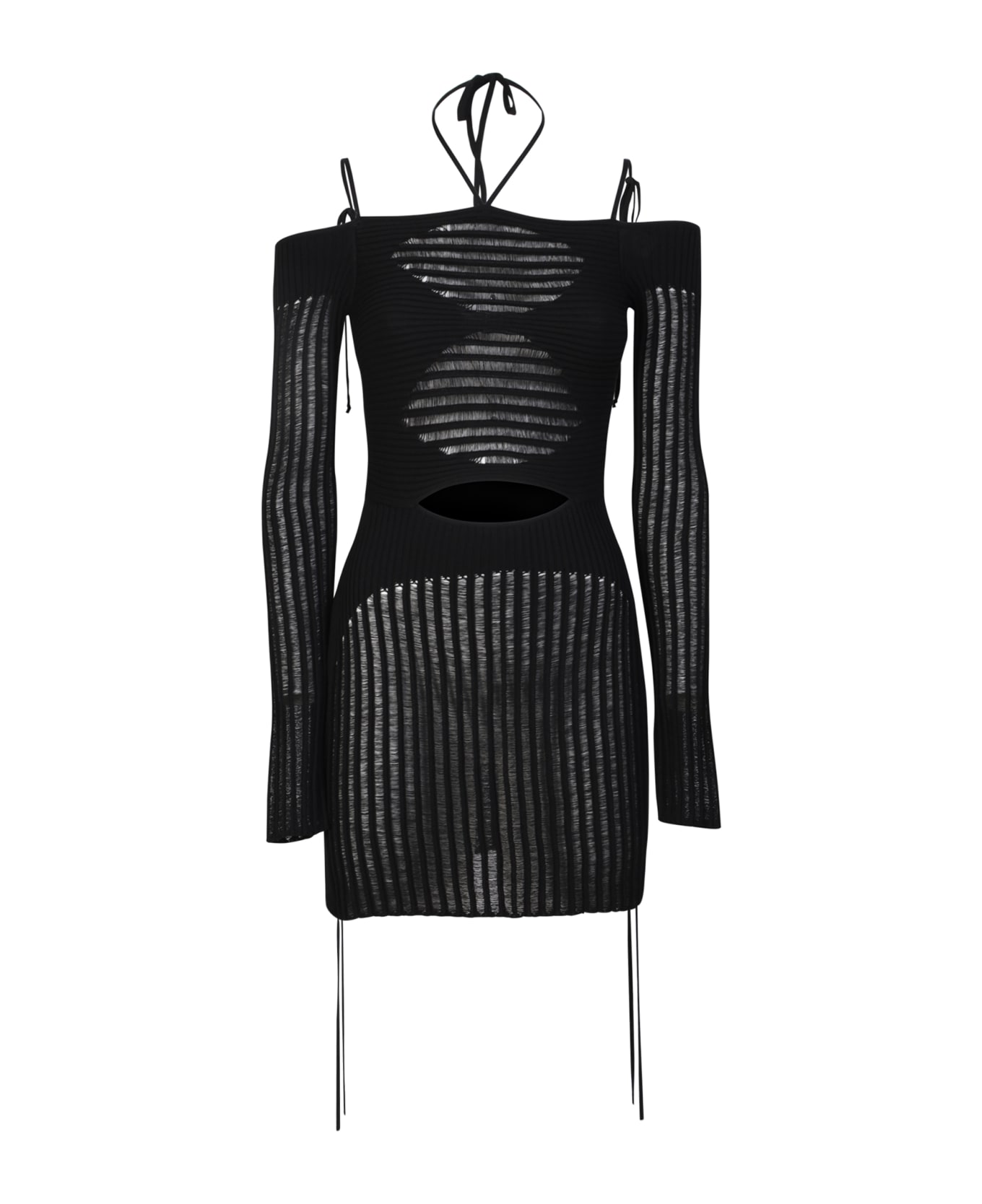 ANDREĀDAMO Mini Dress - Black