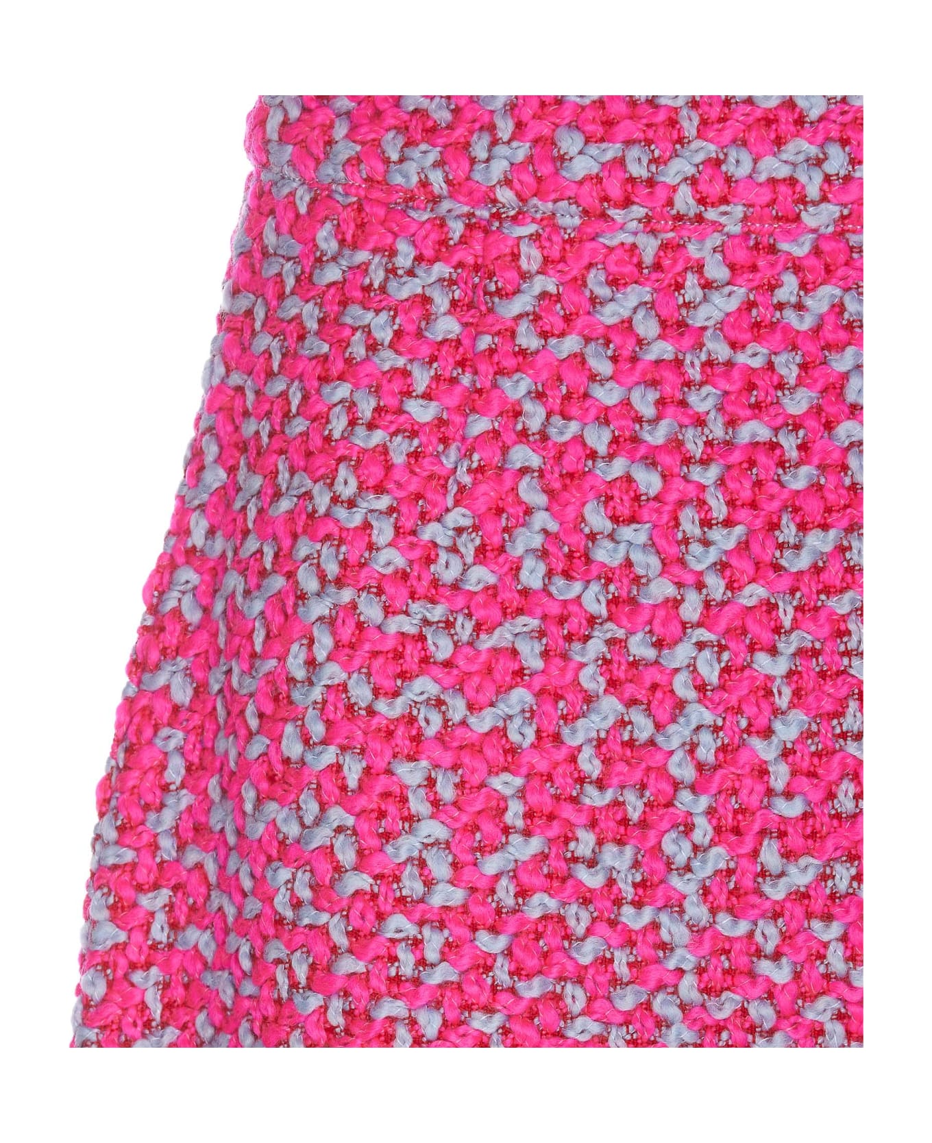 Essentiel Antwerp Wool-blend Tweed Mini Skirt - Pink