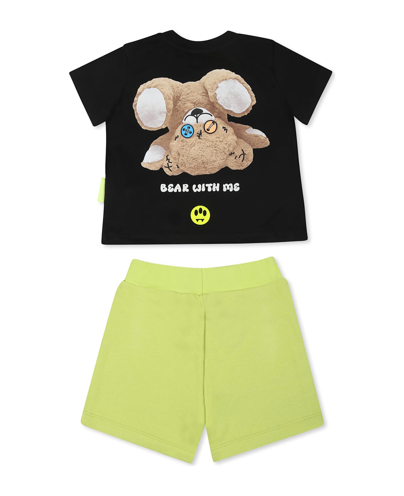Barrow Multicolor Suit For Babykids With Bear Print - Multicolor