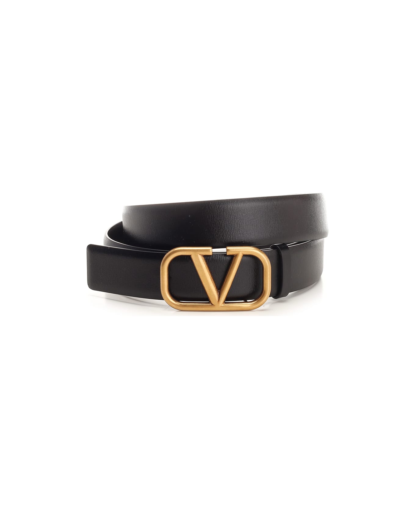 Valentino Garavani Vlogo Belt - Black