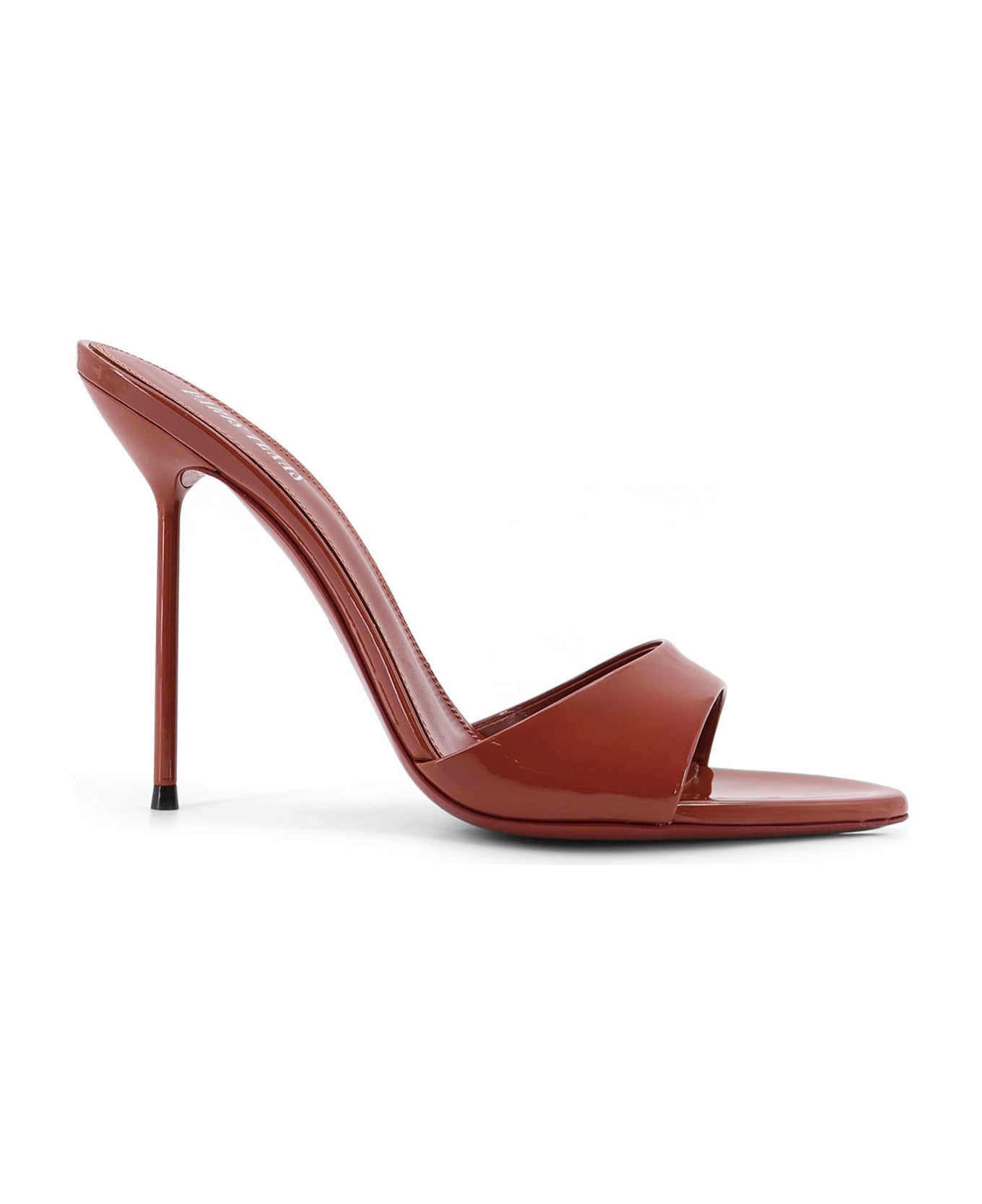 Paris Texas Lidia Patent Leather Sandals - DESERT ROSE