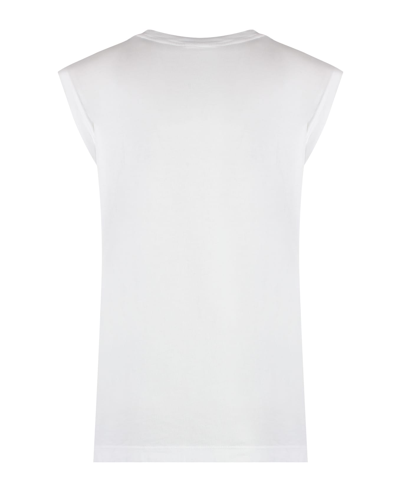 AGOLDE Raya Cotton T-shirt - White