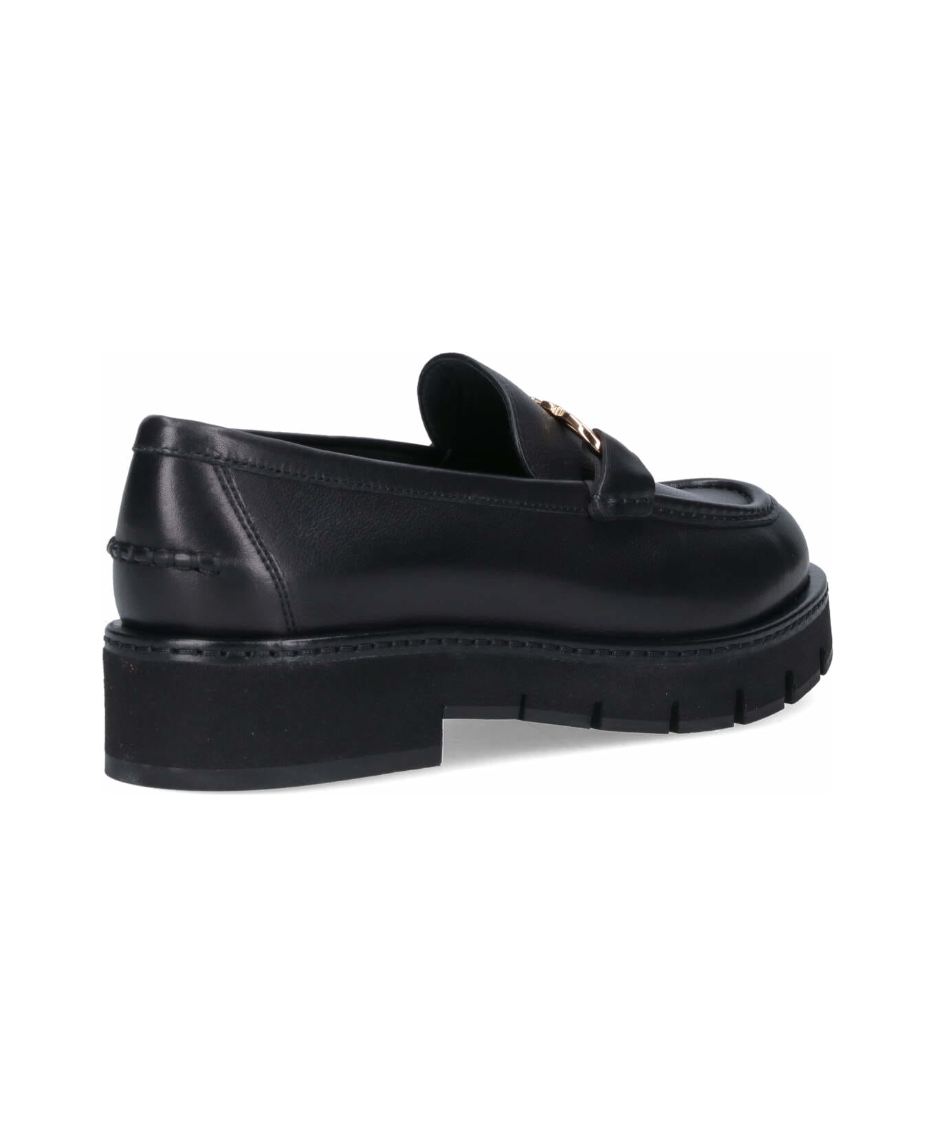 Ferragamo 'gancini' Loafers - Black  