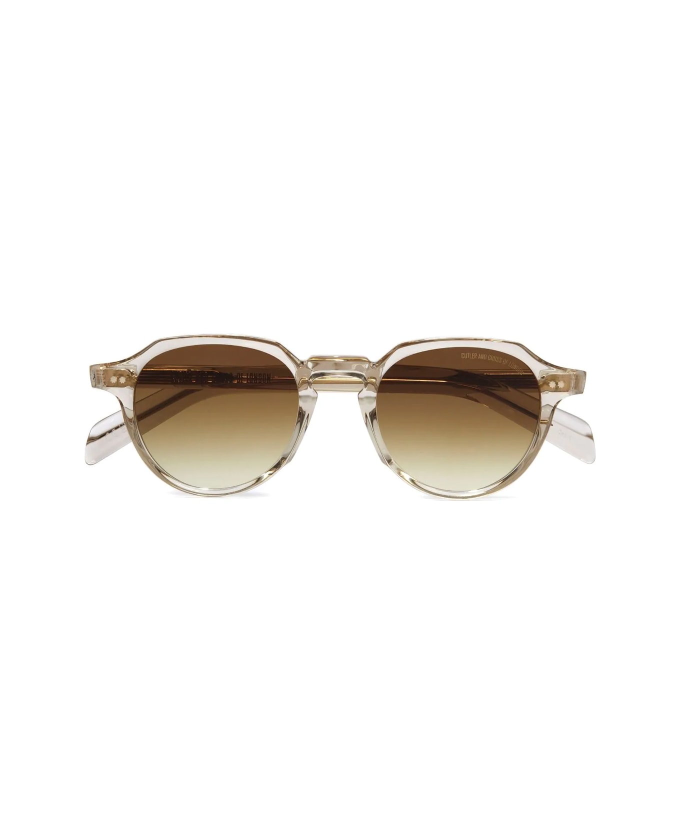 Cutler and Gross Gr06 03 Sand Crystal Sunglasses - Beige