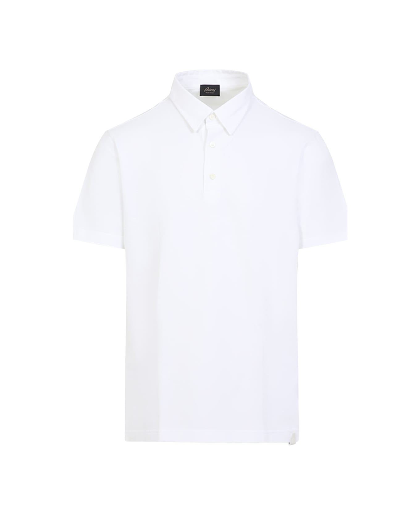 Brioni Ss Polo - White