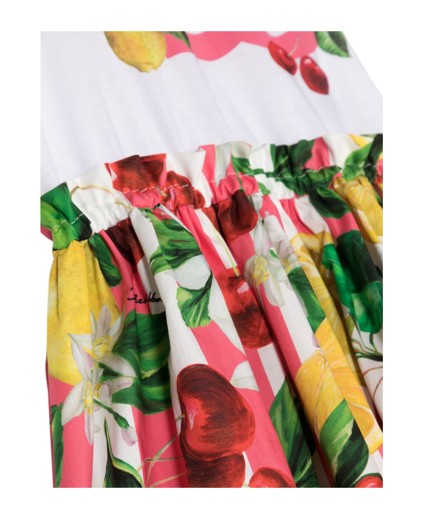 Dolce & Gabbana Short-sleeved Dress - MULTICOLOR
